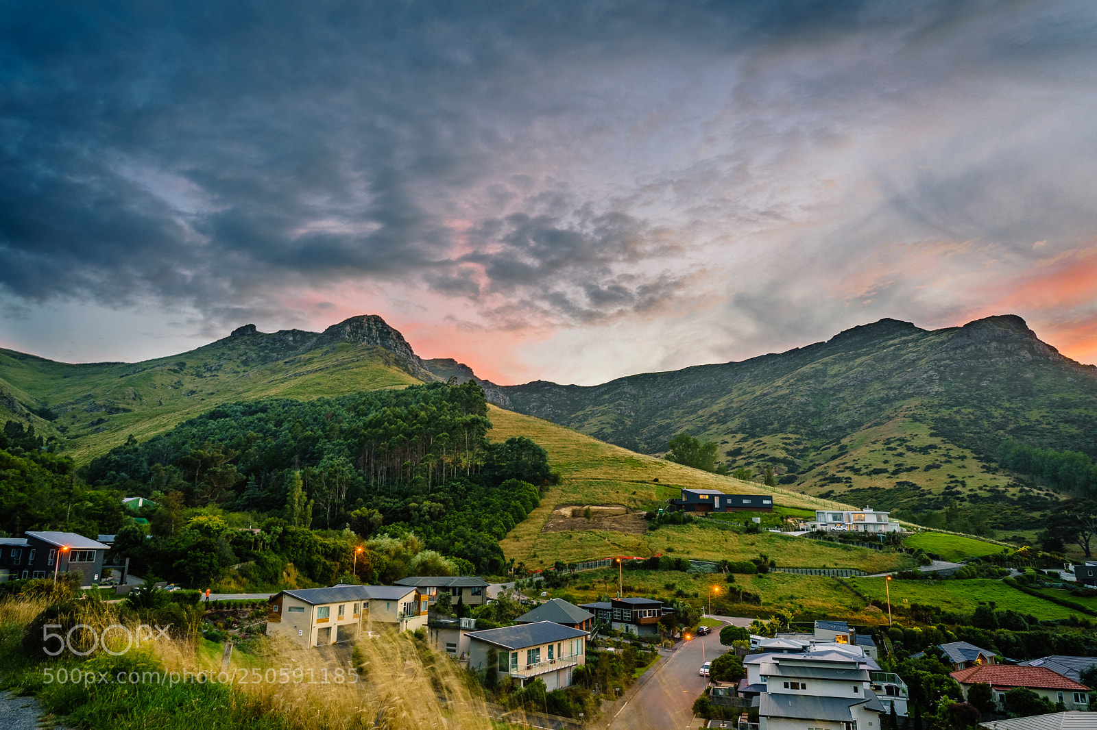 Sony a7 II sample photo. Little town in the photography
