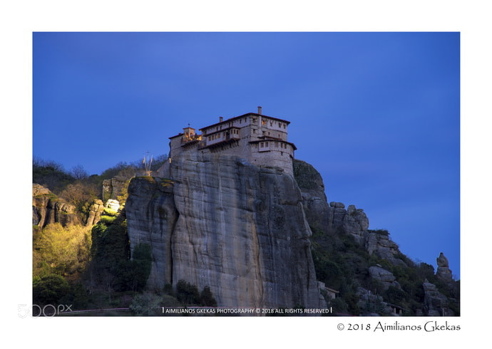 Canon EOS 760D (EOS Rebel T6s / EOS 8000D) sample photo. Meteora monastery photography