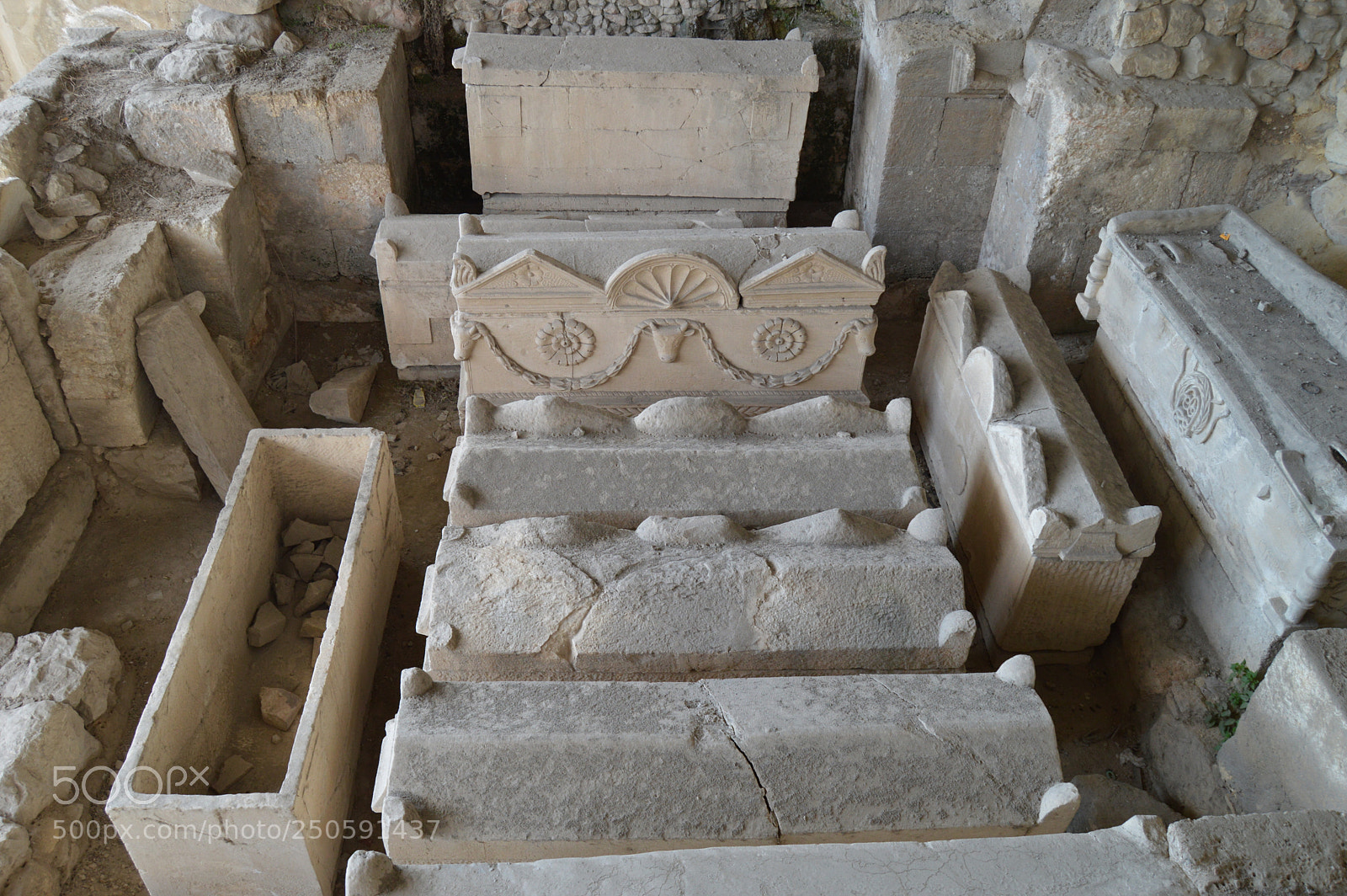 Nikon D3200 sample photo. Eastern roman cemetry photography