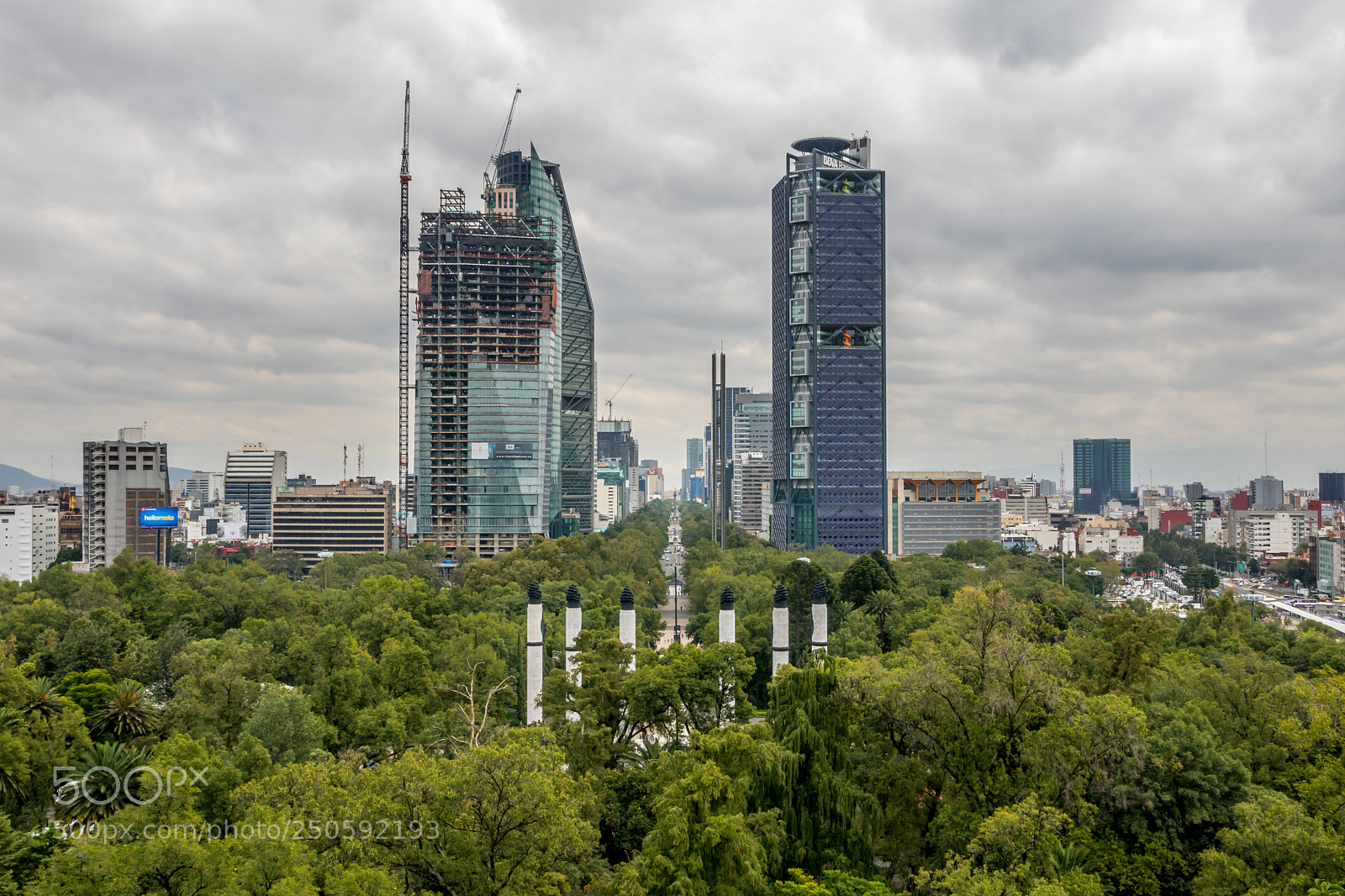 Canon EOS 750D (EOS Rebel T6i / EOS Kiss X8i) sample photo. Paseo de la reforma photography