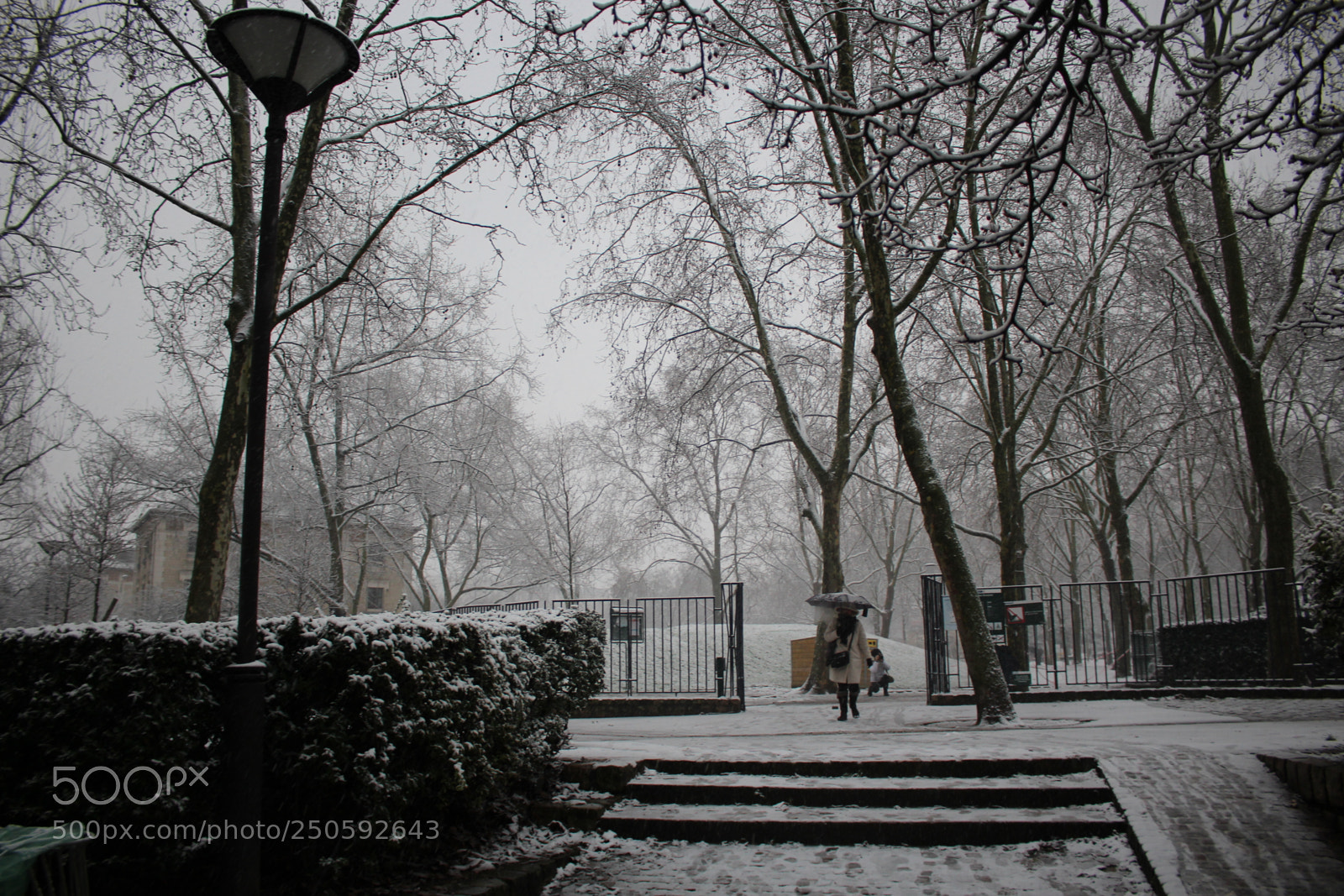 Canon EOS 100D (EOS Rebel SL1 / EOS Kiss X7) sample photo. Paris sous la neige photography