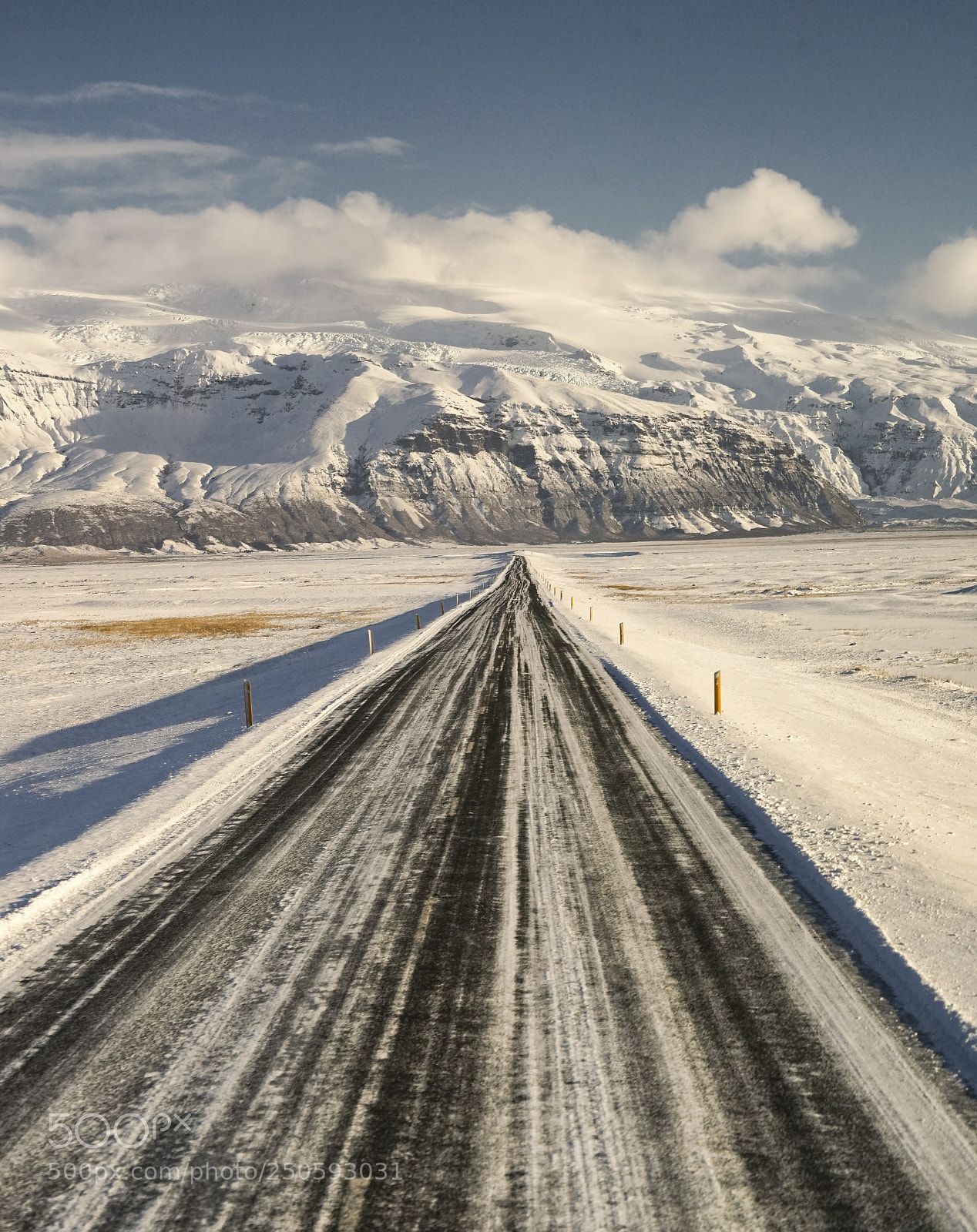 Sony a7R sample photo. Road to skaftafell glacier photography