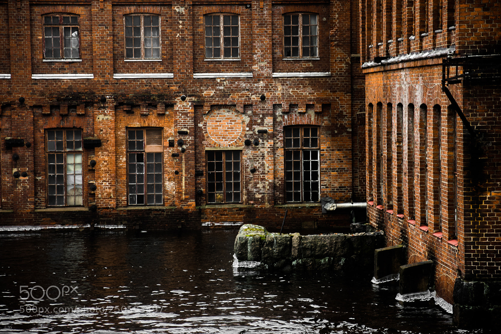 Nikon D5300 sample photo. Old factory photography