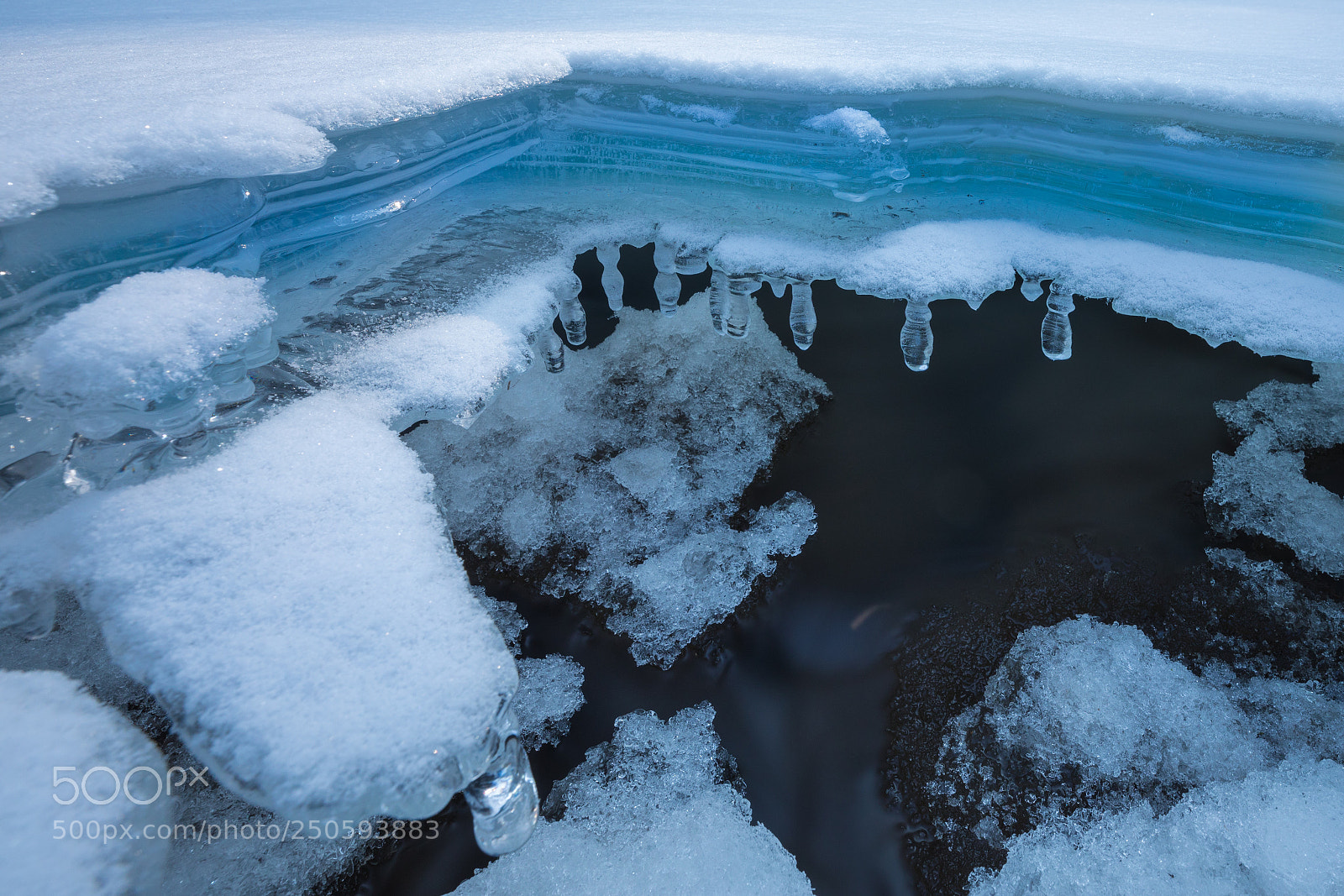 Canon EOS 5D Mark IV sample photo. Icy vydra river in photography