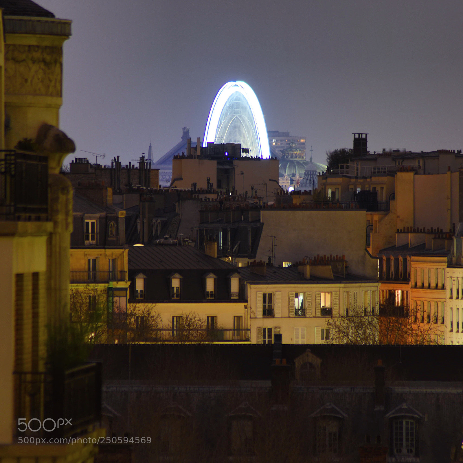 Nikon D5500 sample photo. Midnight in paris  photography