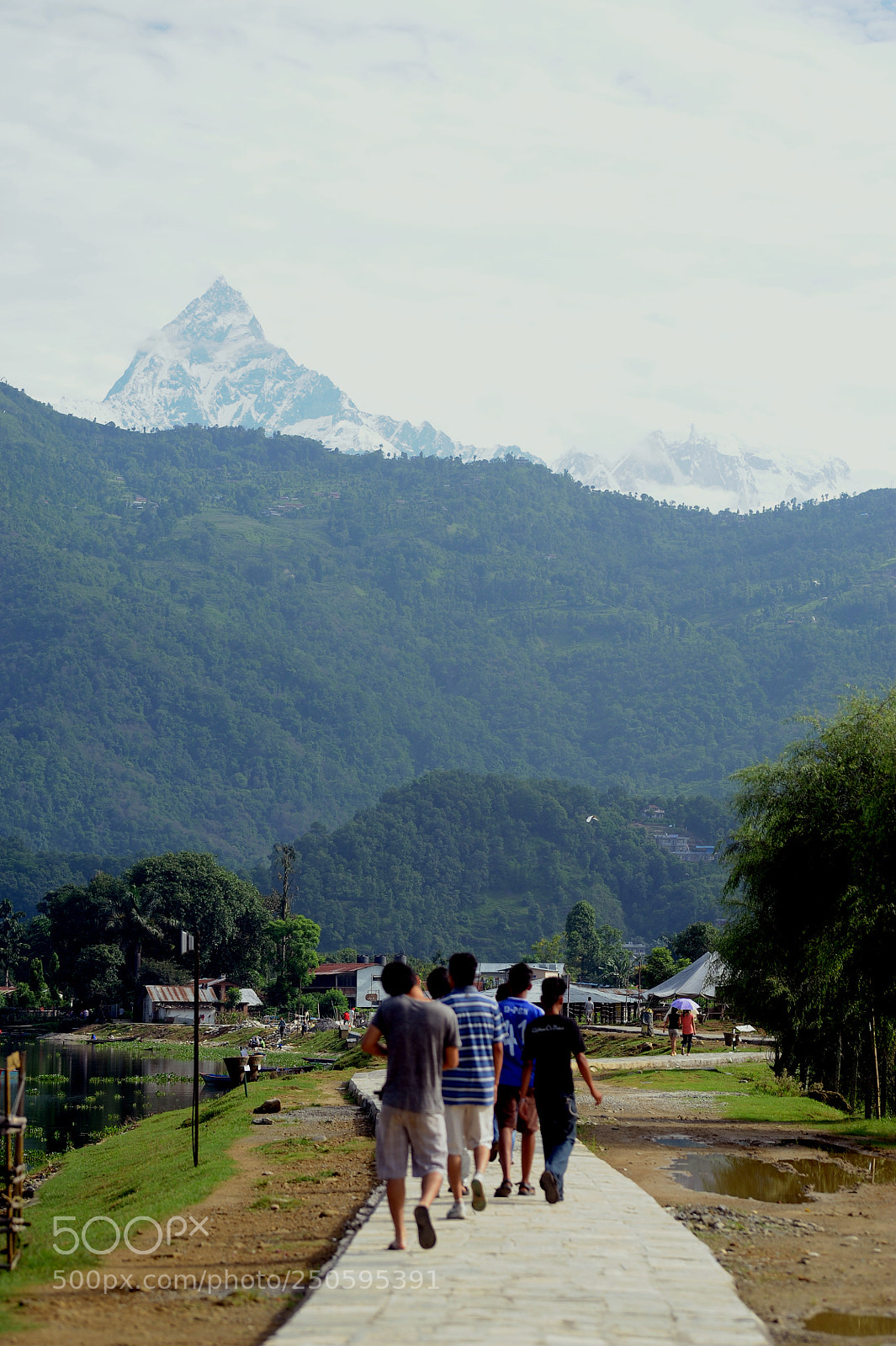 Nikon D700 sample photo. Himaloyan range from pokhara_9 photography