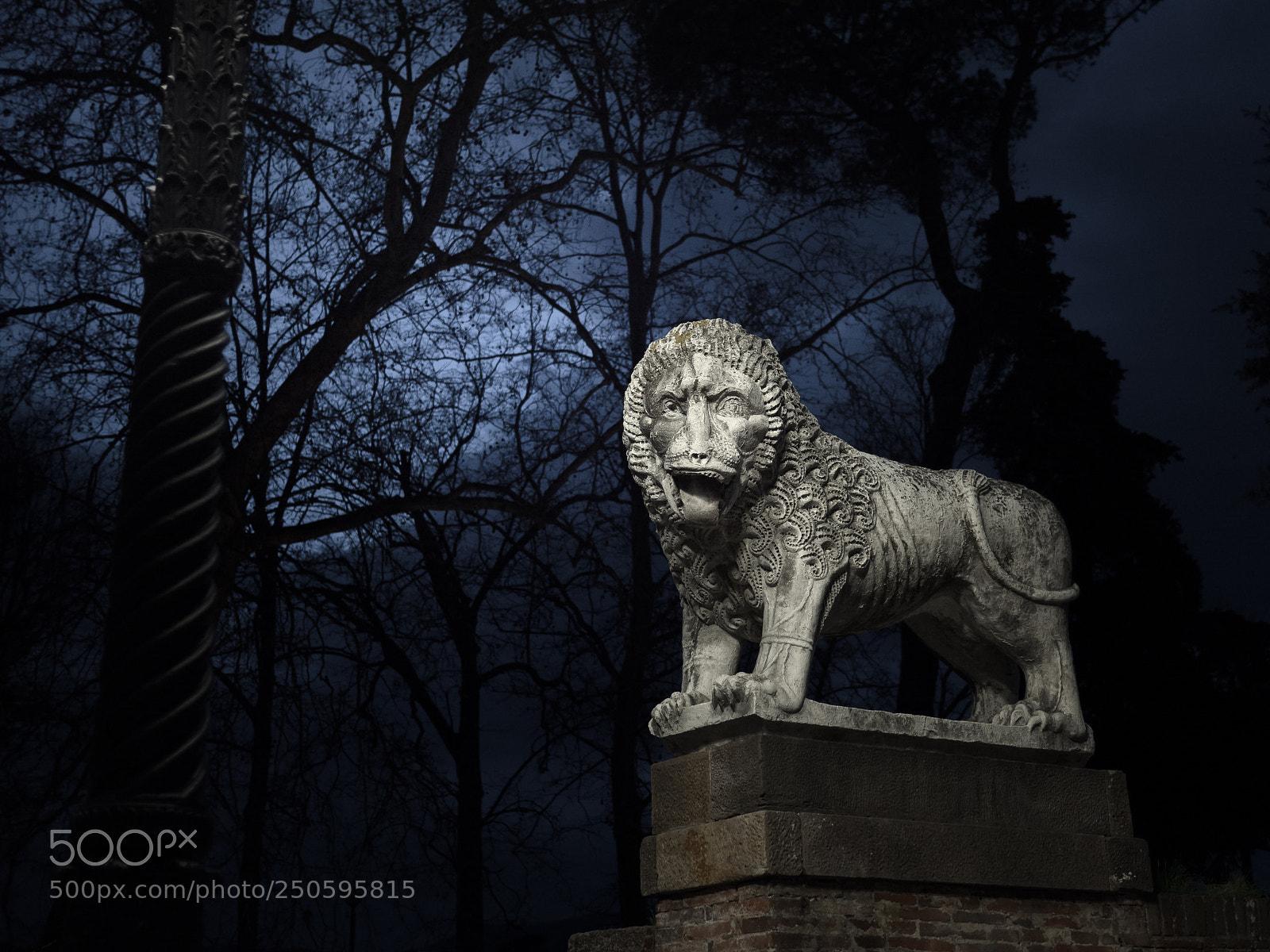 Olympus OM-D E-M10 II sample photo. Medieval lion photography