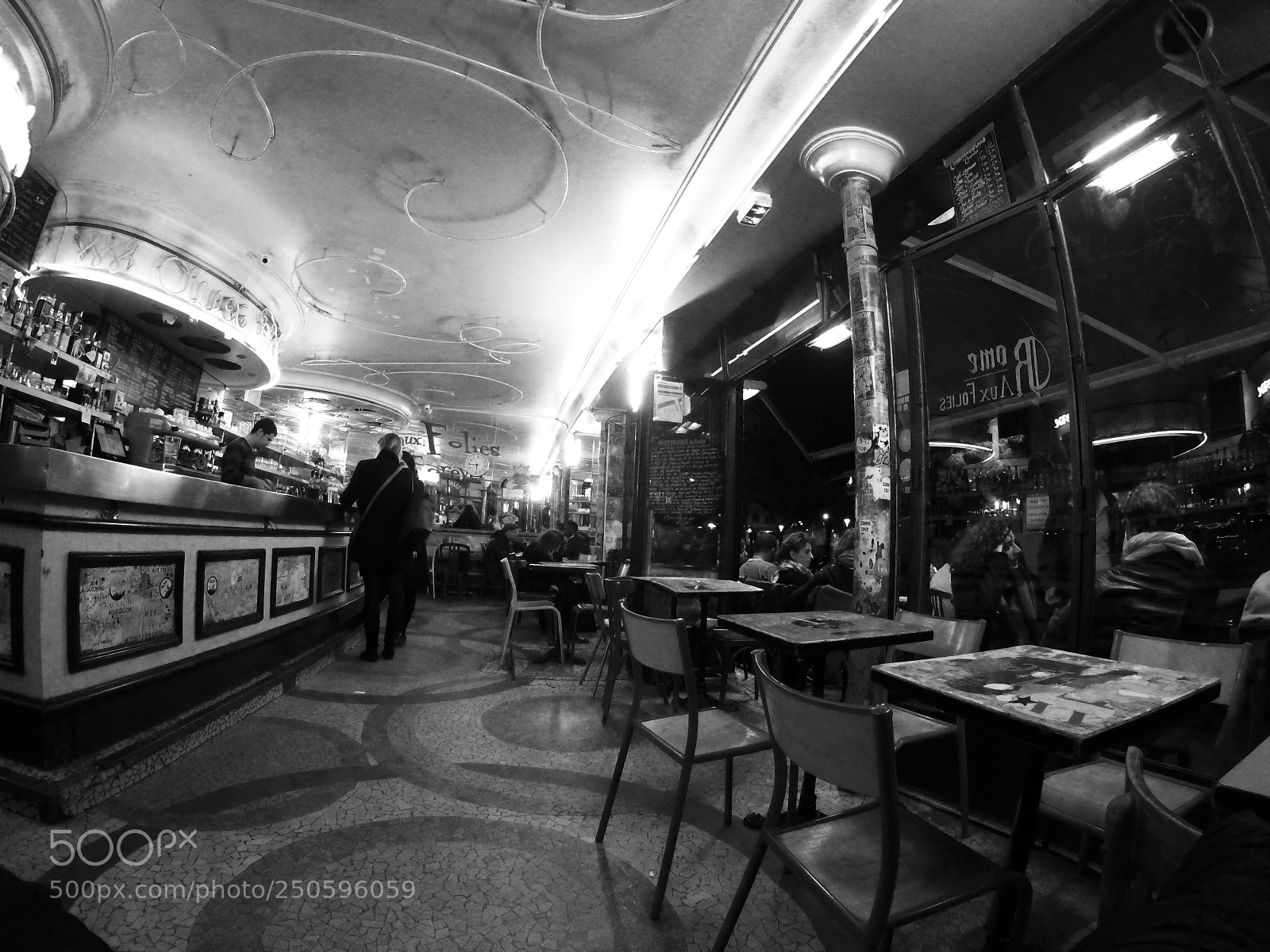 GoPro Hero5 Black sample photo. Paris in black and photography
