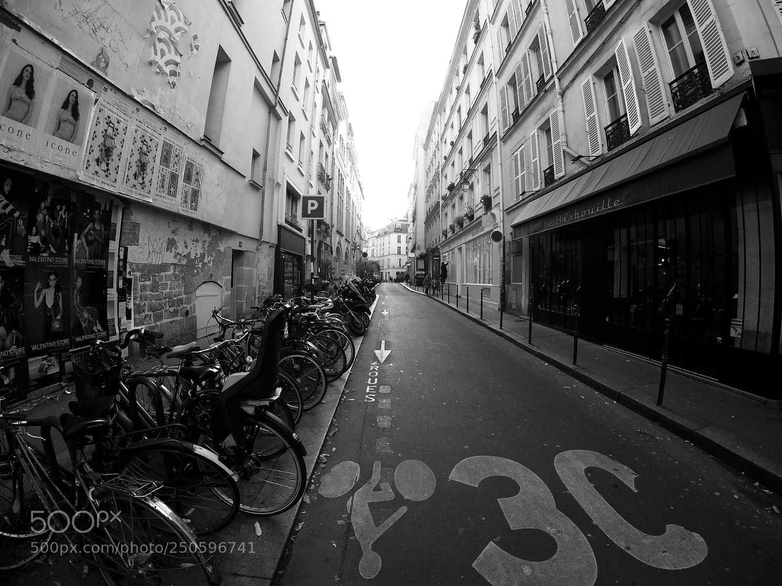 GoPro Hero5 Black sample photo. Paris in black and photography