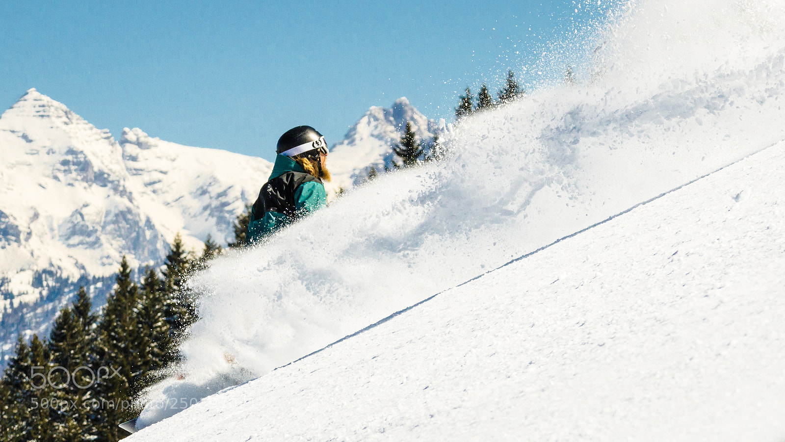 Sony a6000 sample photo. Black ski run photography