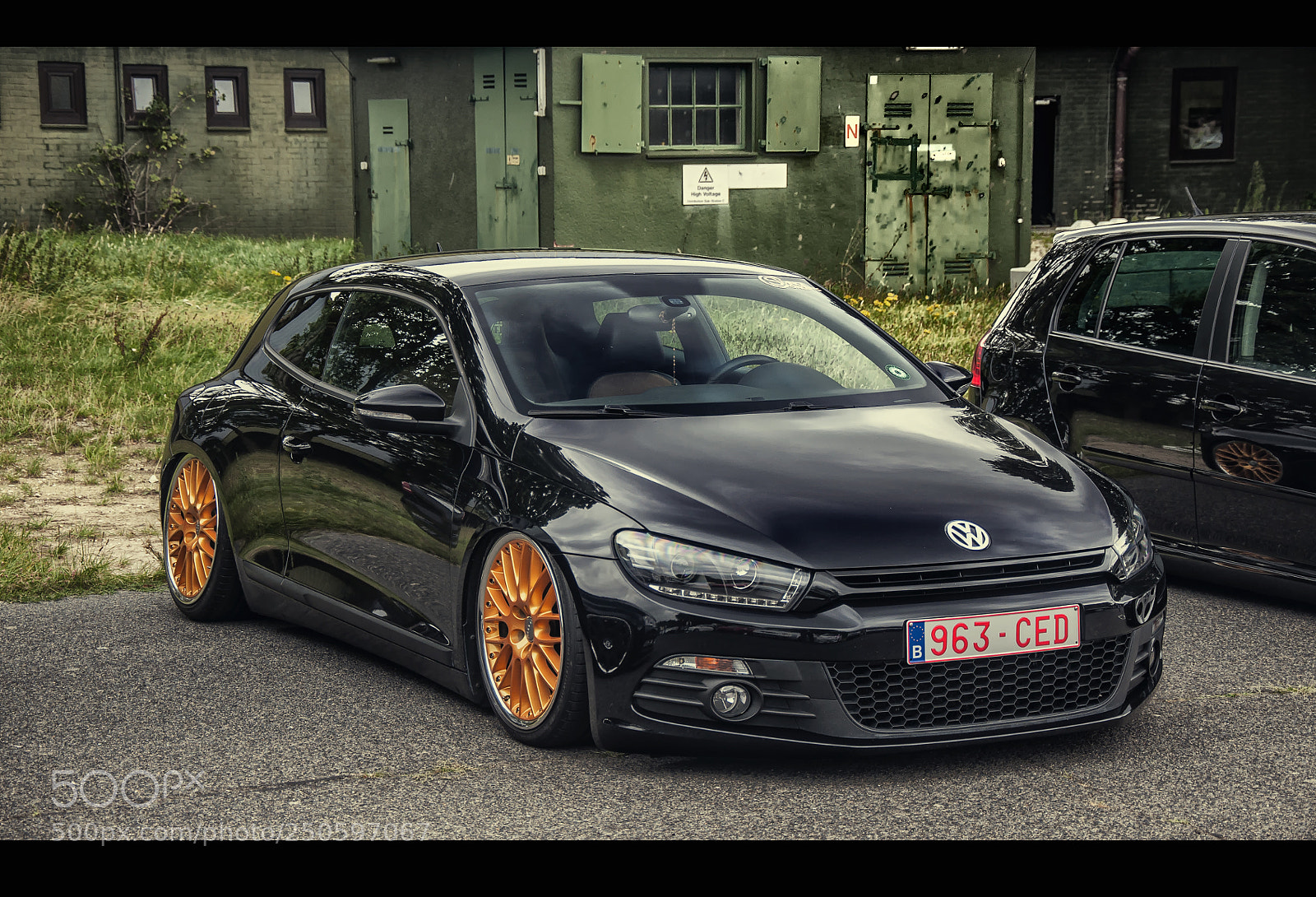 Nikon D90 sample photo. Volkswagen scirocco photography
