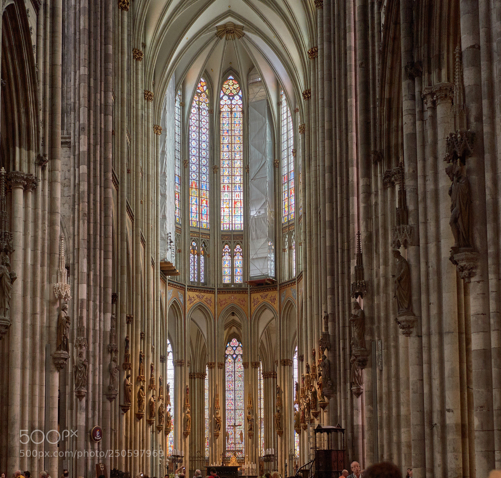 Sony a6500 sample photo. Sunlight, stained glass cologne photography