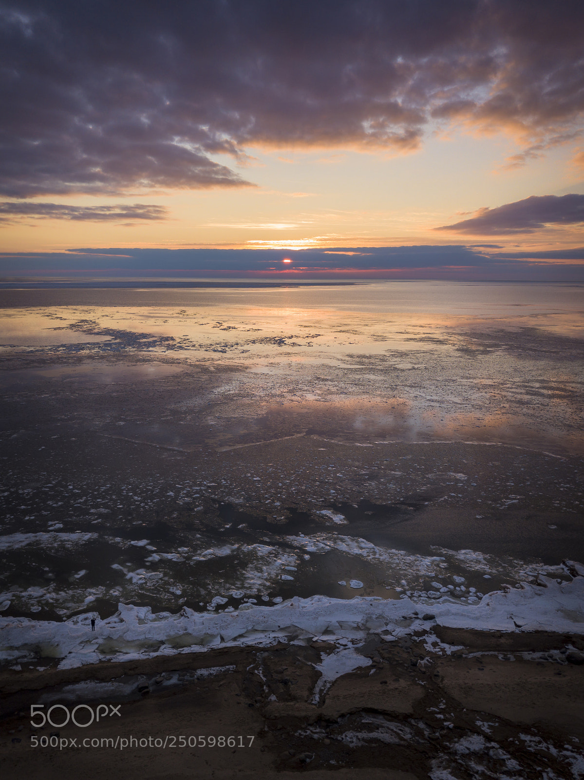 DJI FC220 sample photo. Springtime sunset photography