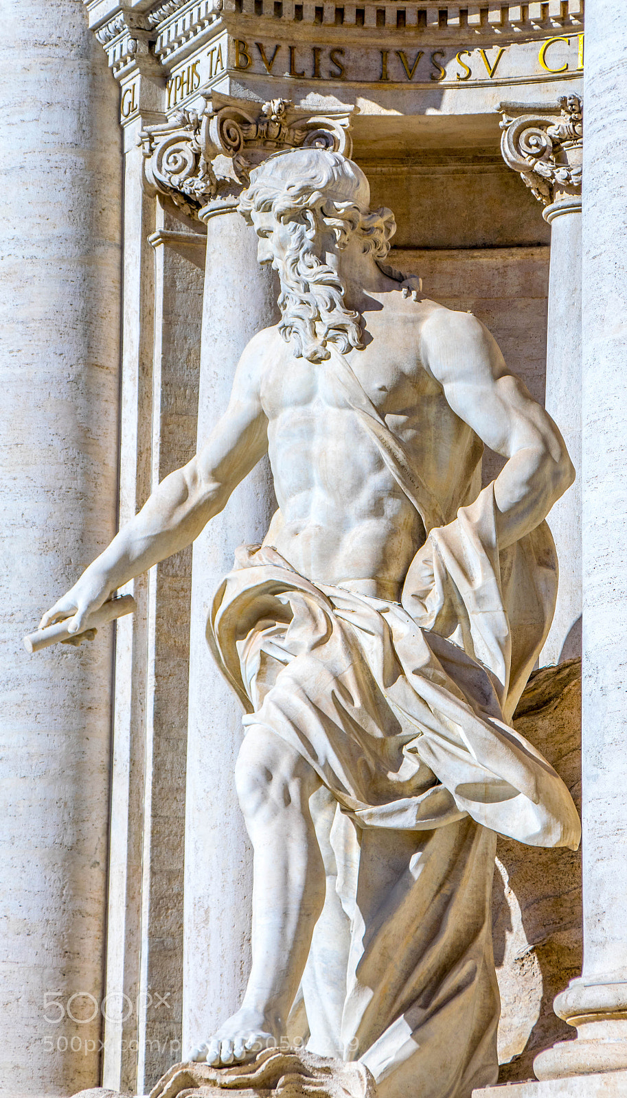 Nikon D5300 sample photo. Trevi fountain photography