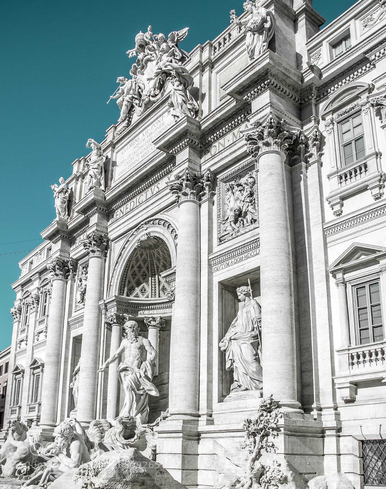 Nikon D5300 sample photo. Trevi fountain photography