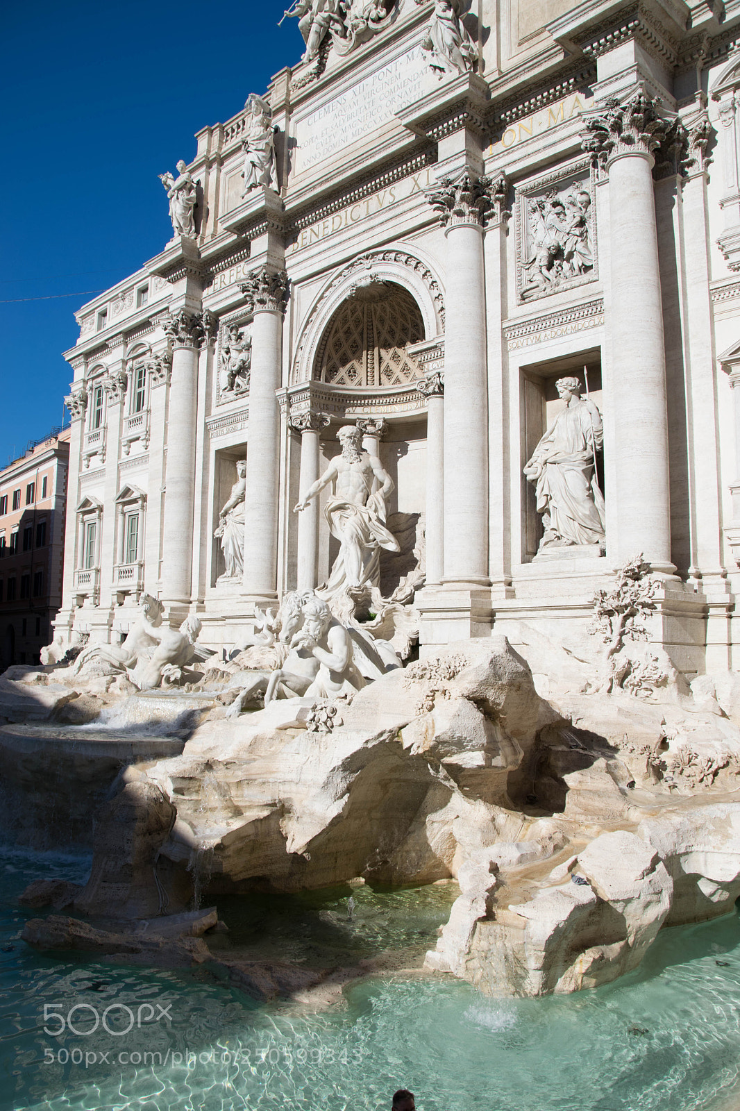 Nikon D5300 sample photo. Trevi fountain photography