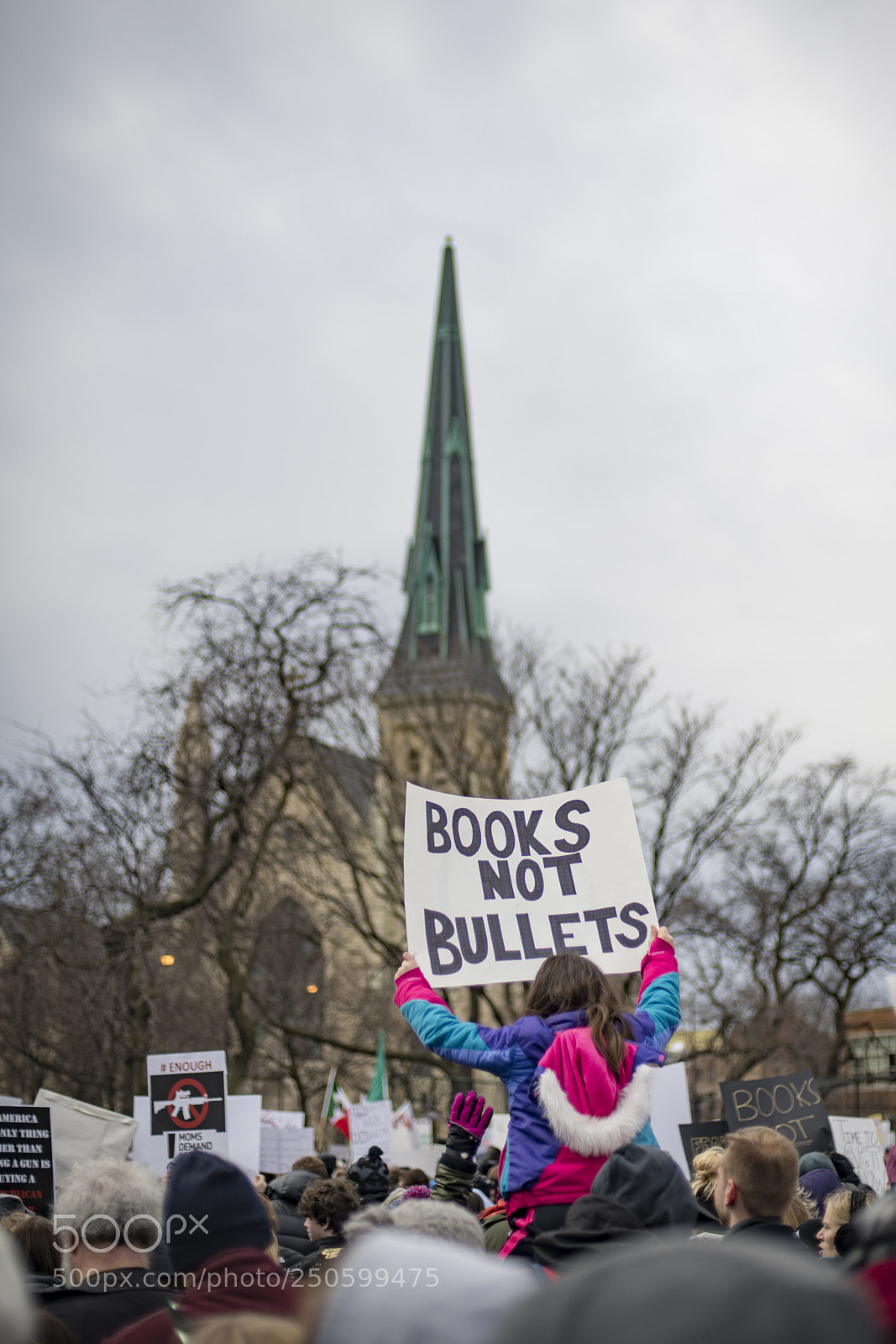 Nikon D850 sample photo. Books not bullets #marchforourlives photography