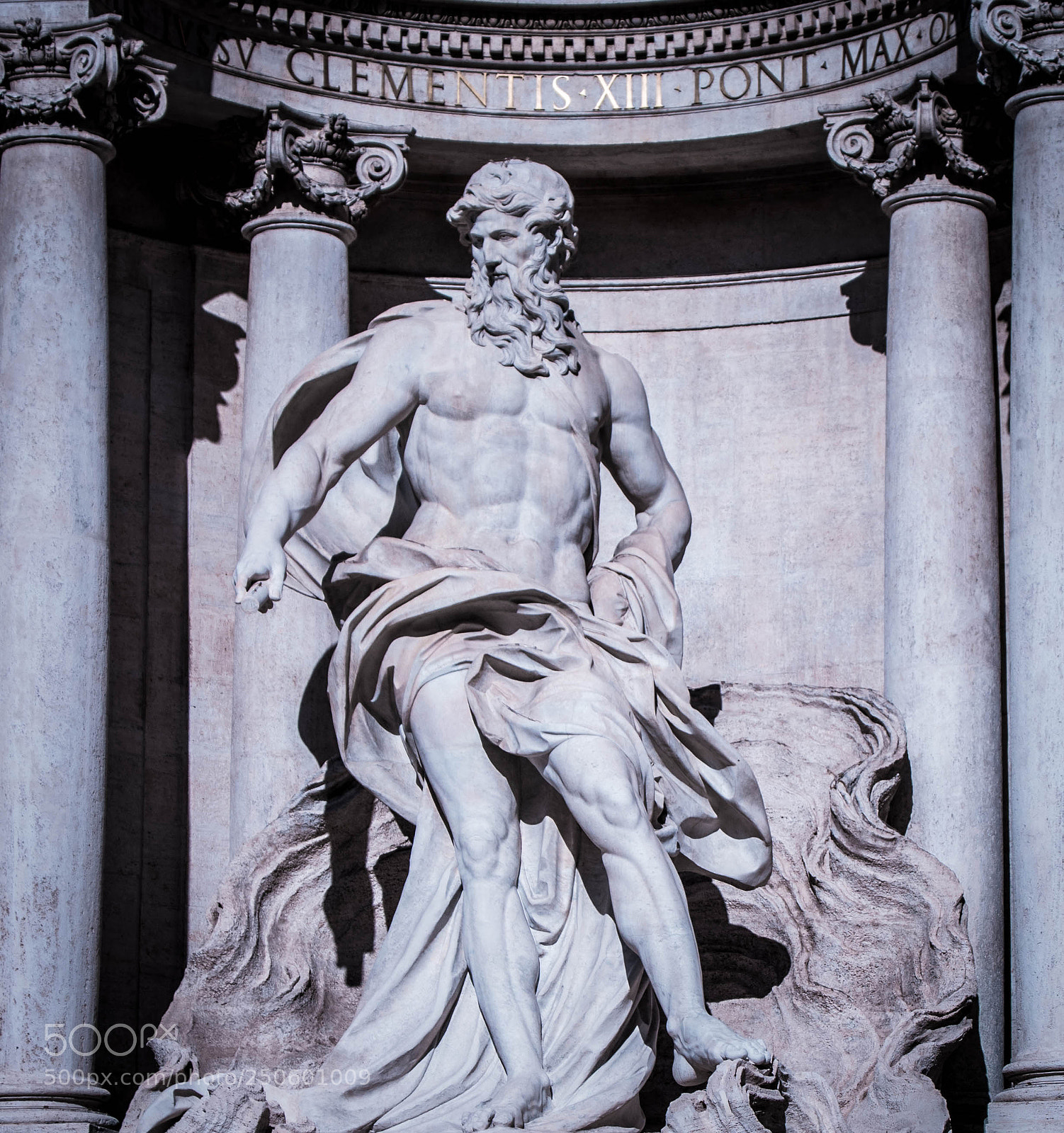 Nikon D5300 sample photo. Trevi fountain photography