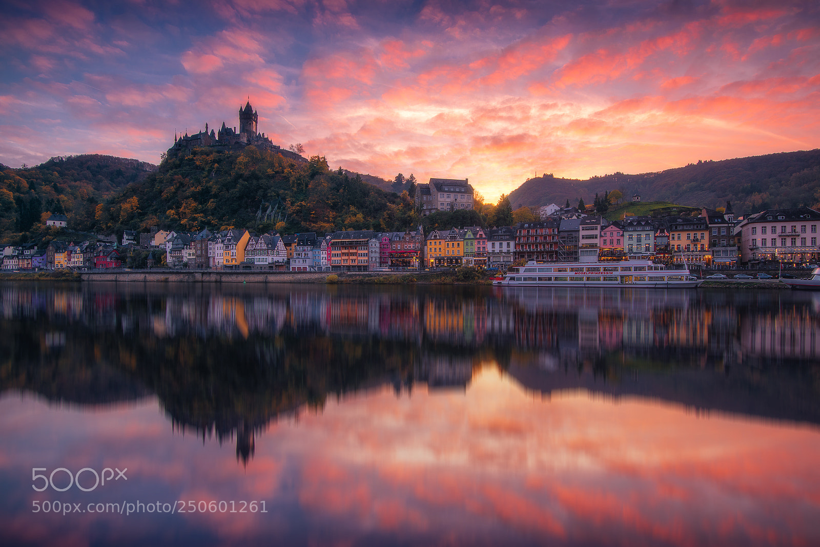 Nikon D810 sample photo. Reflections of cochem photography