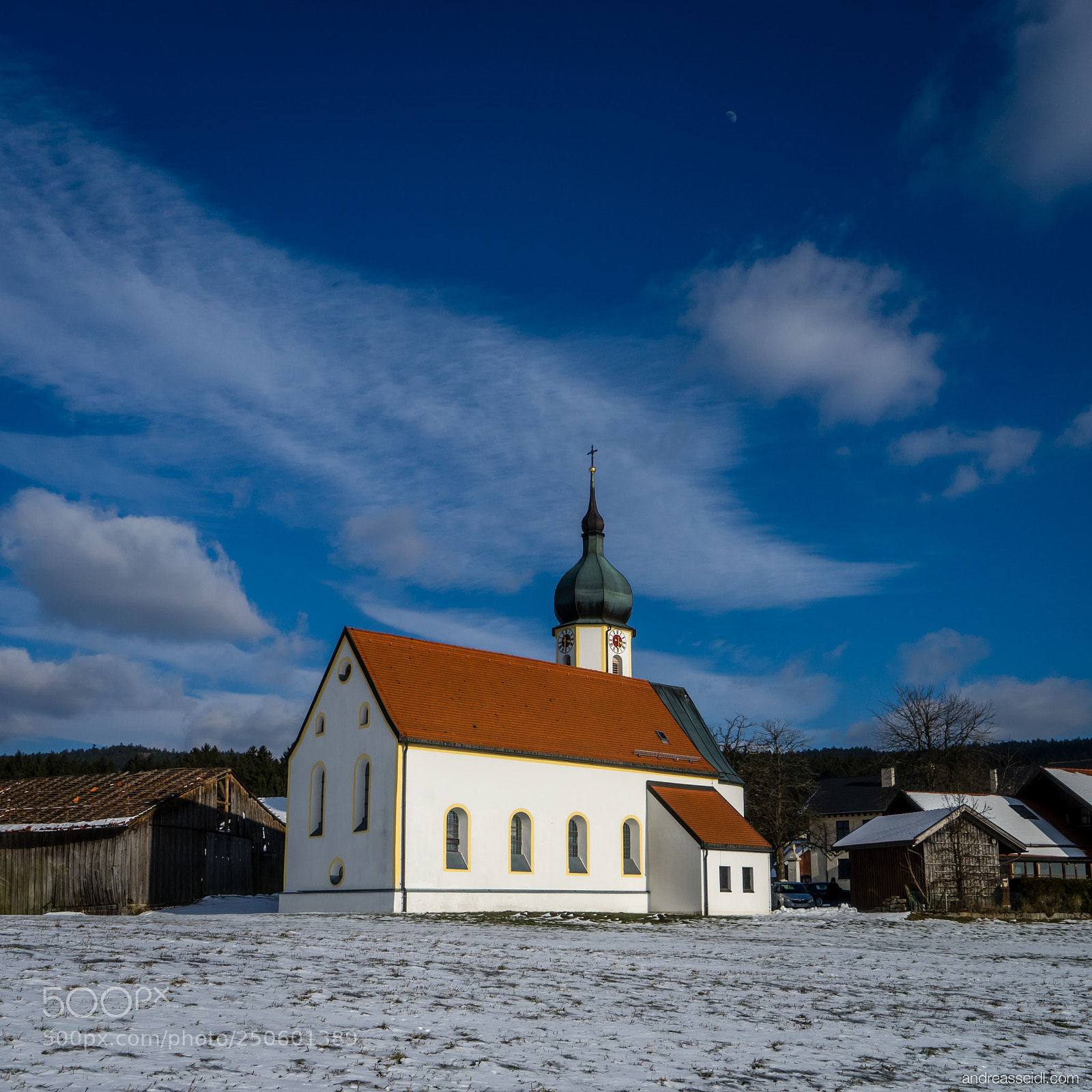 Sony a7 sample photo. Kirche st. matth us photography