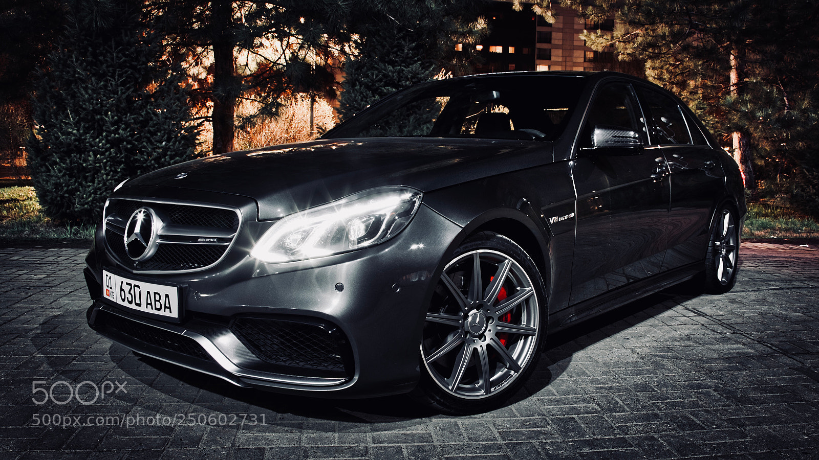 Canon EOS 5D Mark II sample photo. E63 amg s 4matic photography