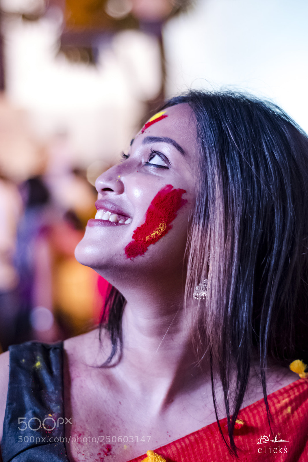 Nikon D7200 sample photo. A holi portrait photography