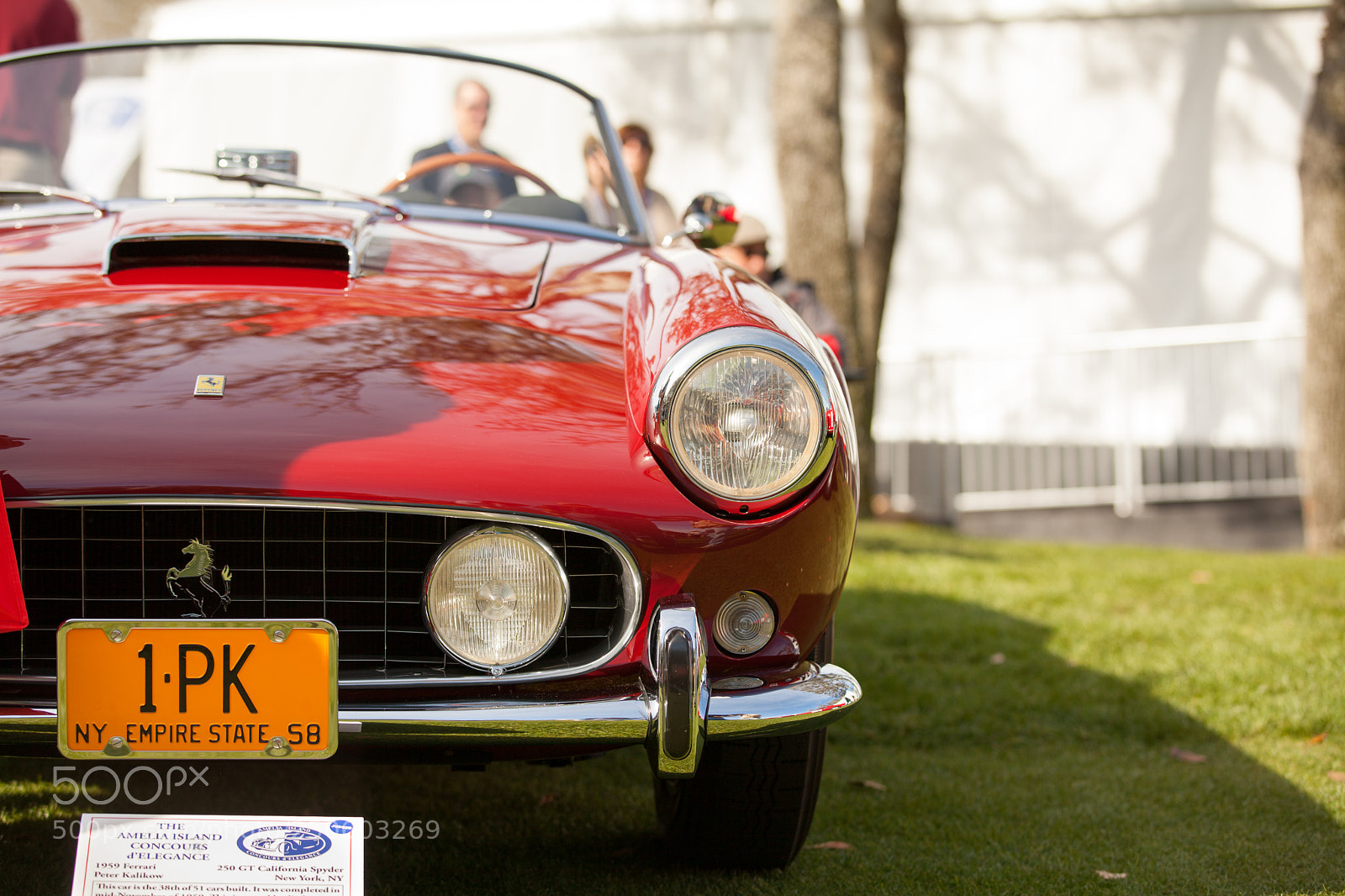 Canon EOS 5D Mark II sample photo. 1959 ferrari 250 gt california spyder photography