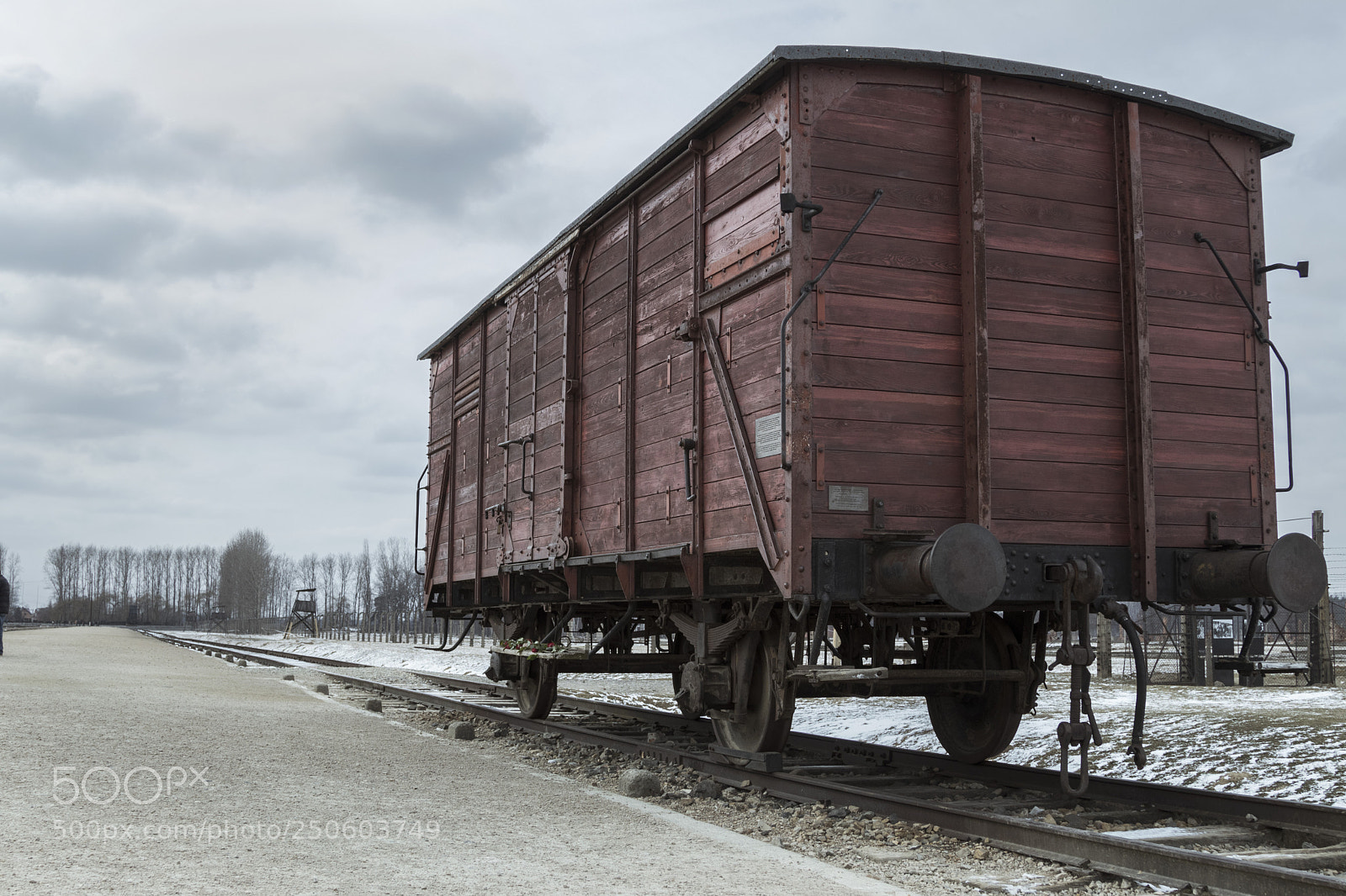 Canon EOS 80D sample photo. Auschwitz museum train photography