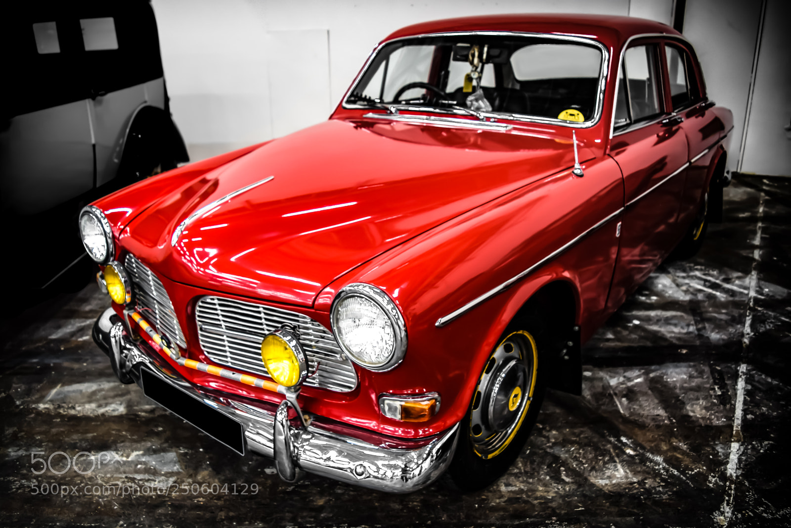 Nikon D5300 sample photo. Fiery red vehicle! photography