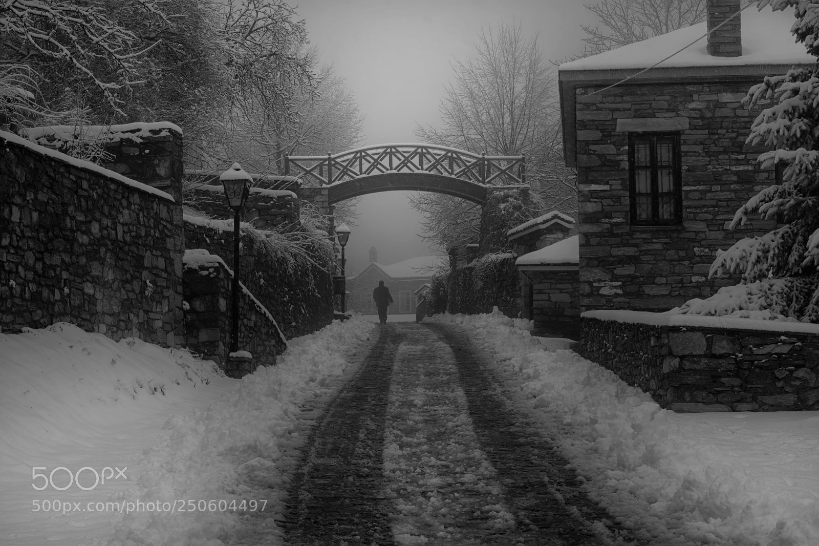 Nikon D7200 sample photo. Into the village photography