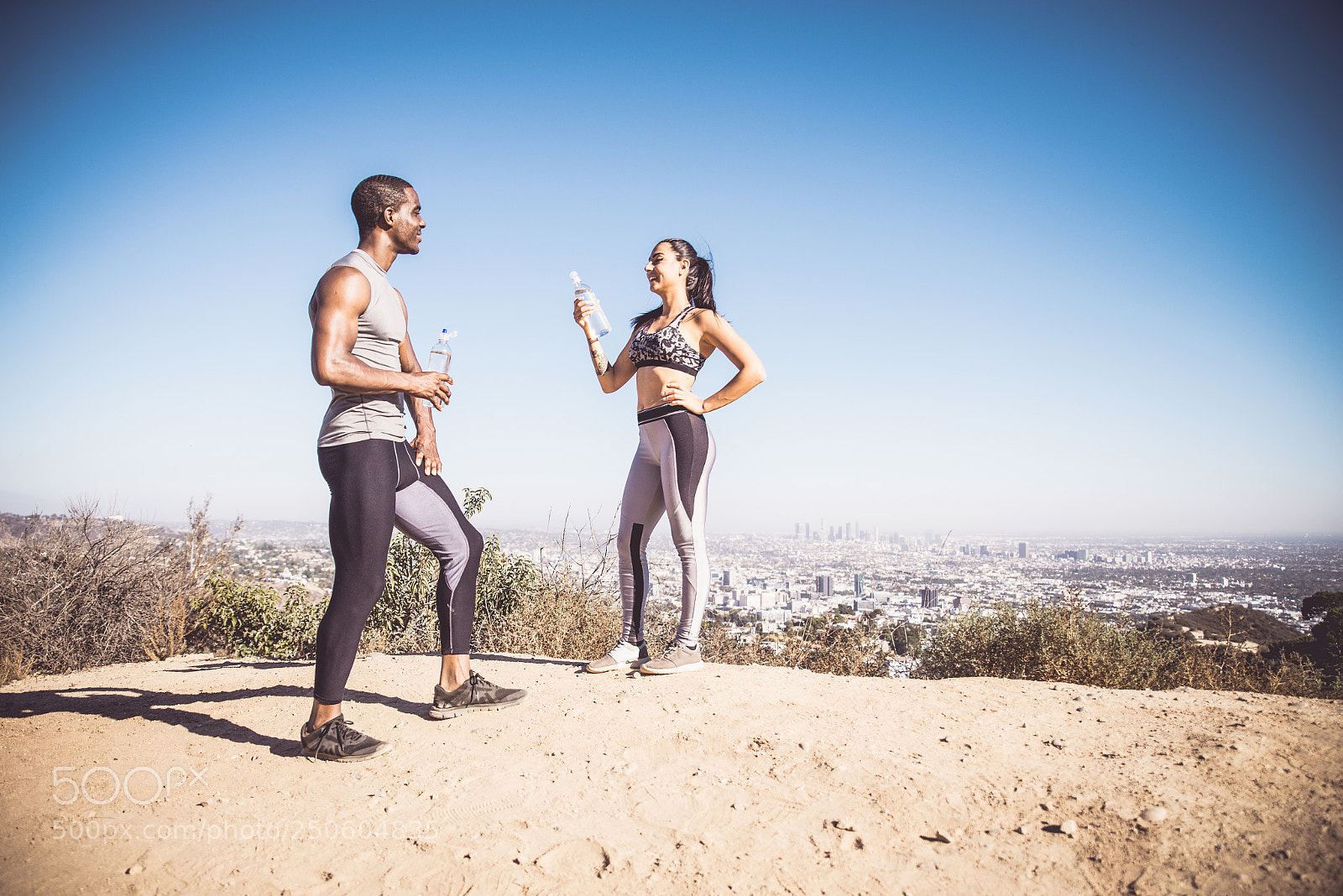 Nikon D610 sample photo. Runners training outdors photography