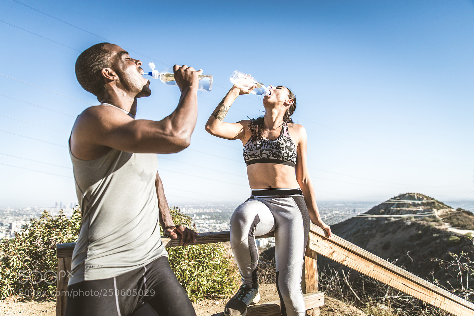 Nikon D610 sample photo. Runners training outdors photography