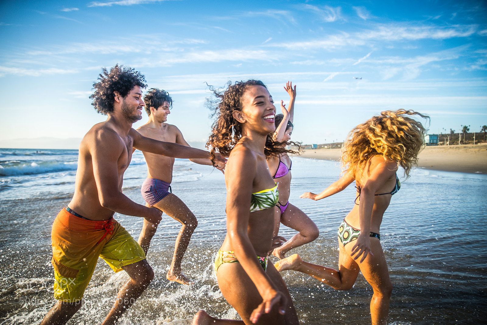 Nikon D610 sample photo. Friends running on the photography