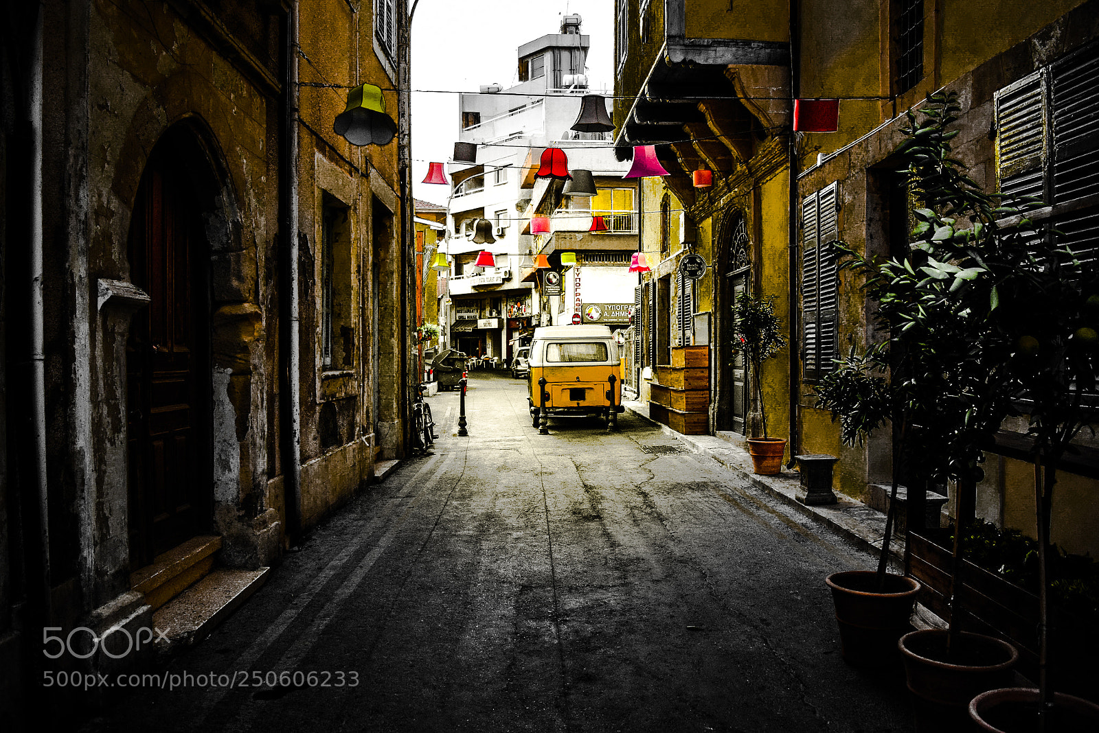 Nikon D5300 sample photo. Retro looking alley! photography