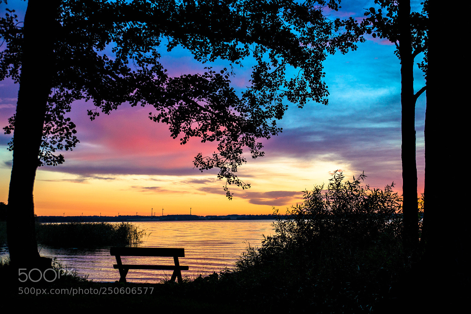 Sony SLT-A58 sample photo. * moody sunset bench * photography