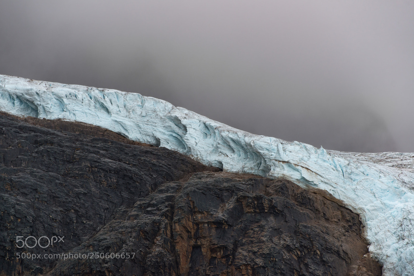 Nikon D800 sample photo. Rock, ice, clouds photography