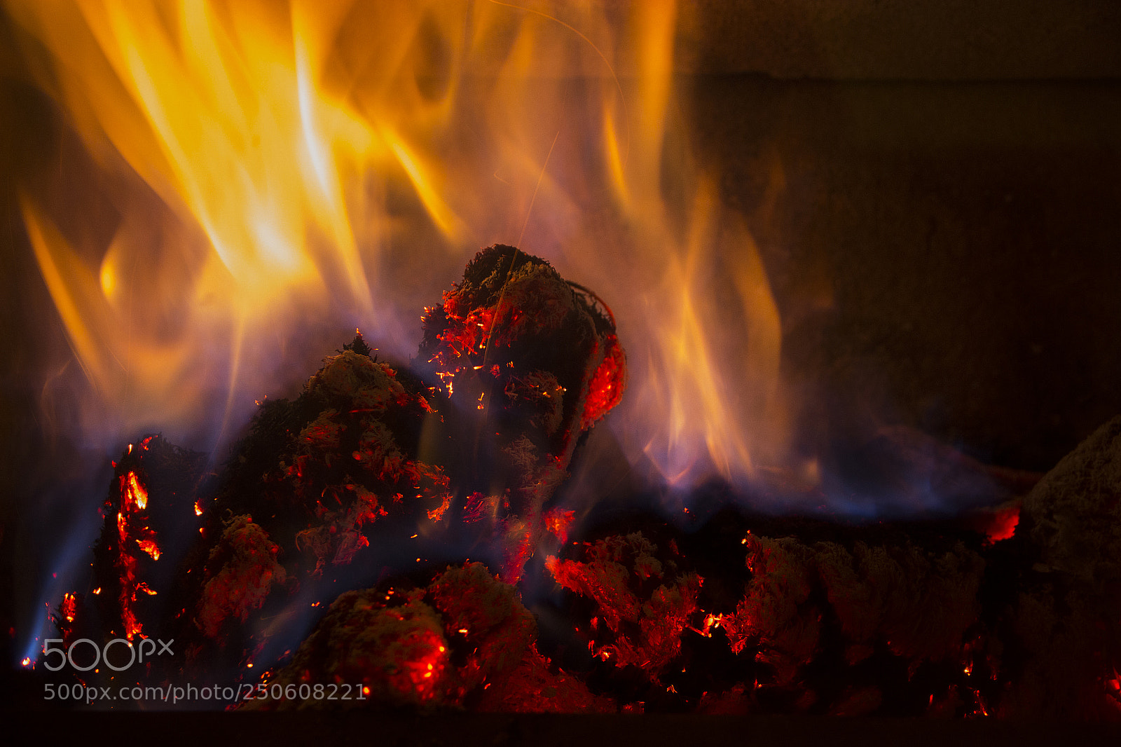 Canon EOS 70D sample photo. Fire photography