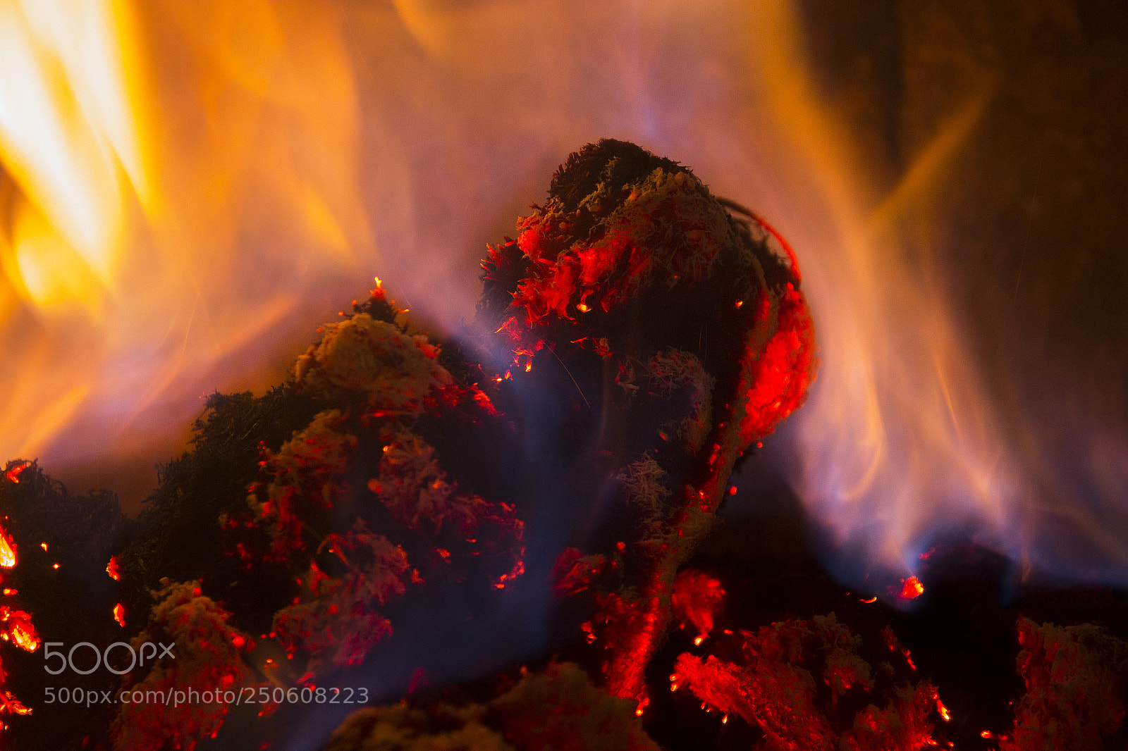Canon EOS 70D sample photo. Fire photography