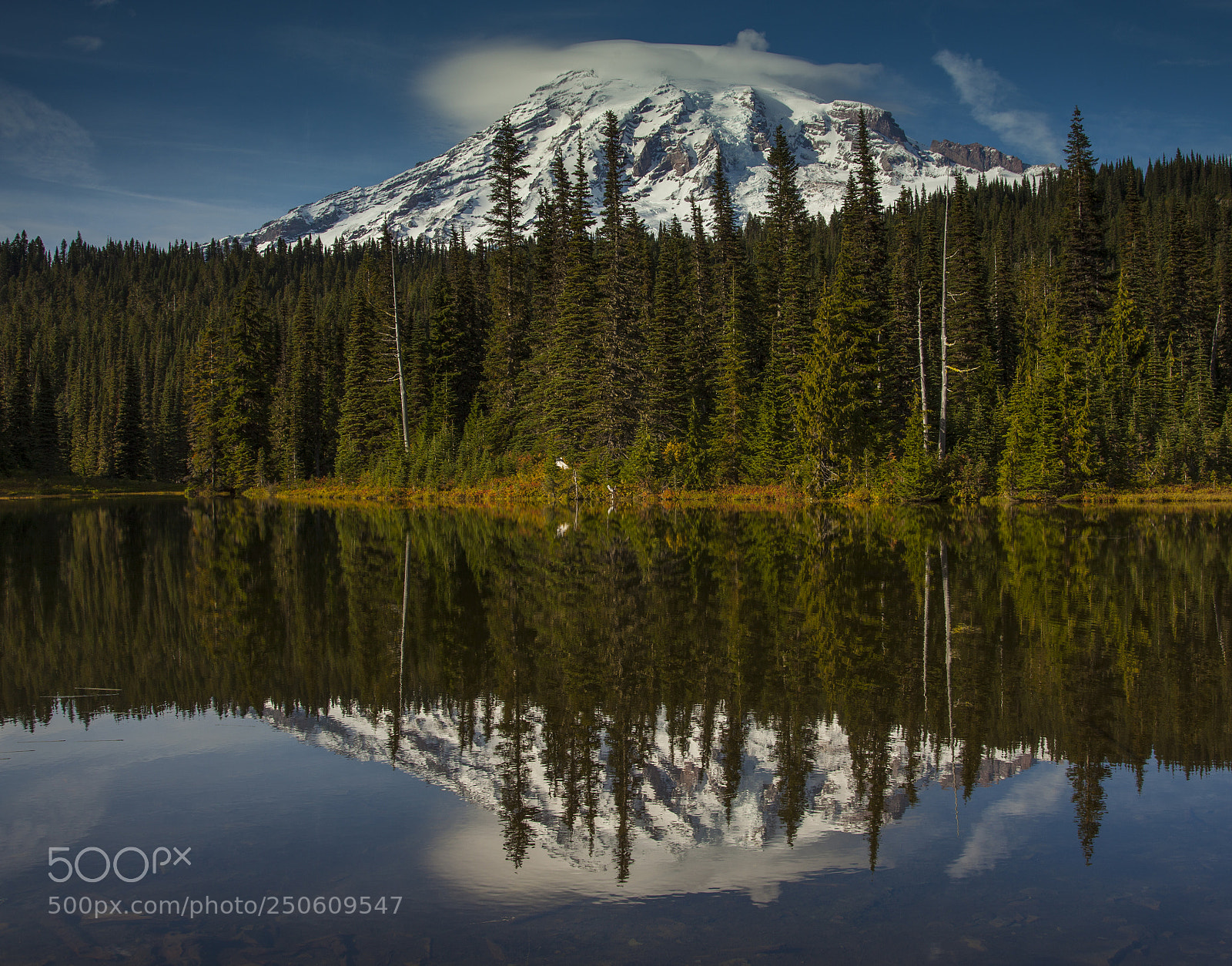 Canon EOS 5D Mark II sample photo. Mount rainier relections photography