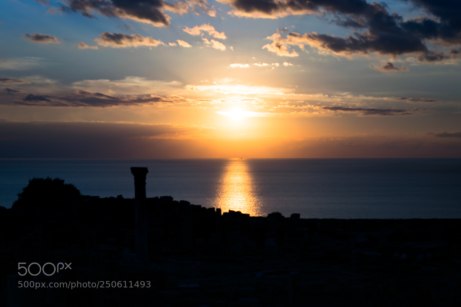 Nikon D5300 sample photo. Kourion sunset! photography