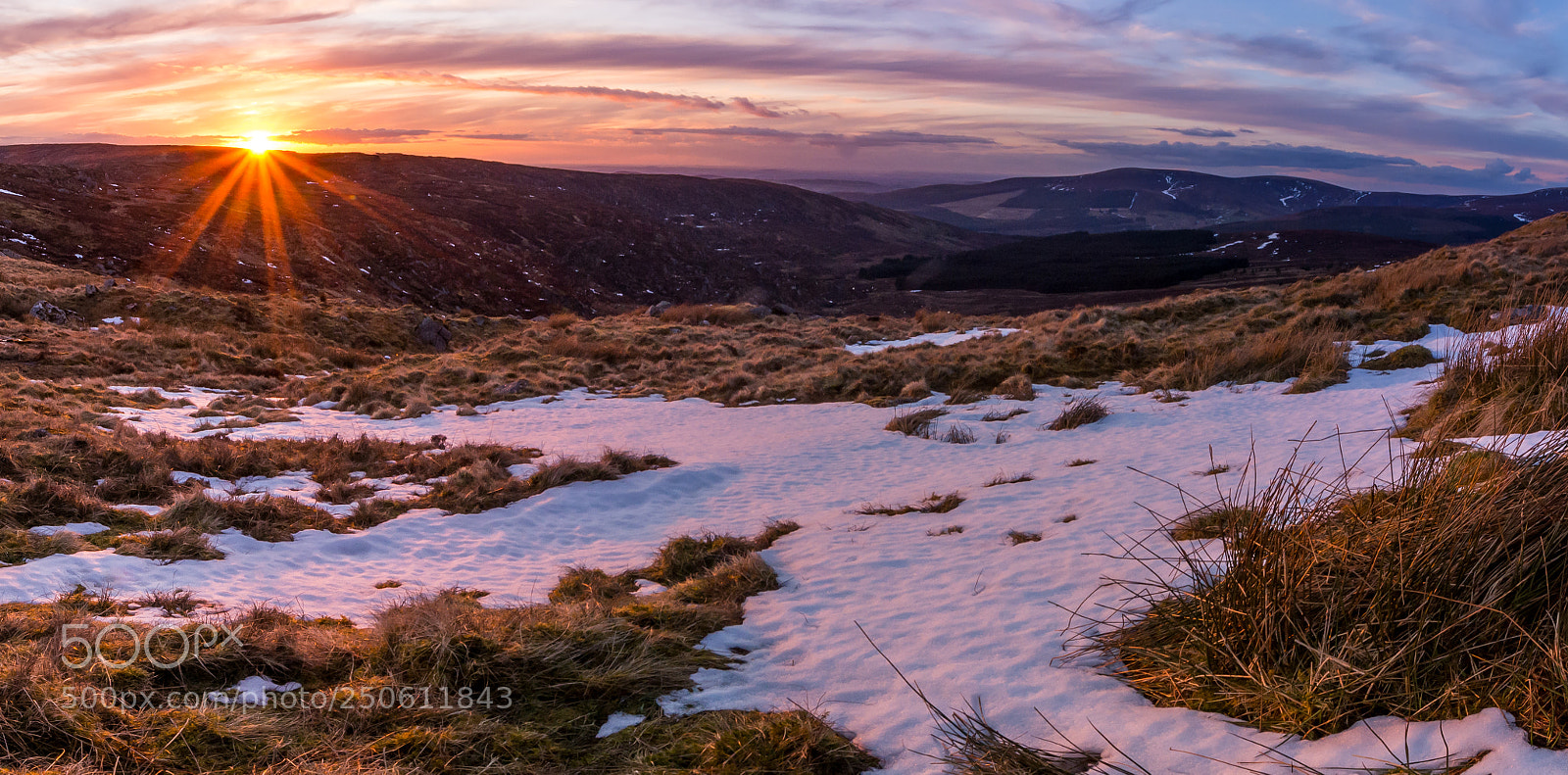 Nikon D7100 sample photo. Turlough hill sunset photography