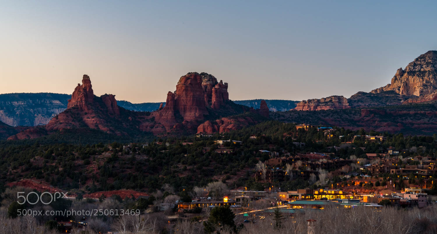 Nikon D850 sample photo. Twilight . sedona arizona . photography