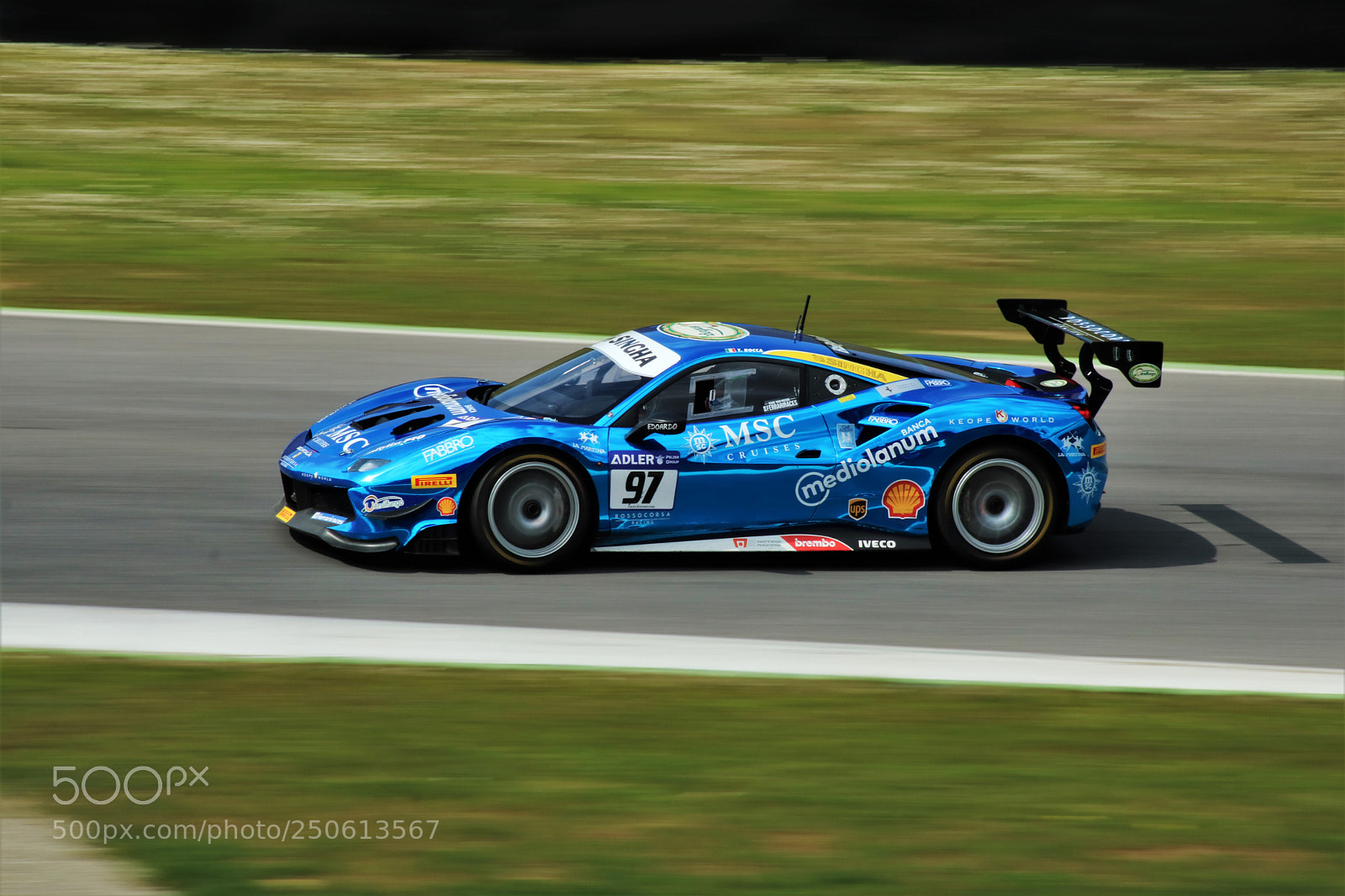 Canon EOS 760D (EOS Rebel T6s / EOS 8000D) sample photo. Ferrari 488 challenge europe photography