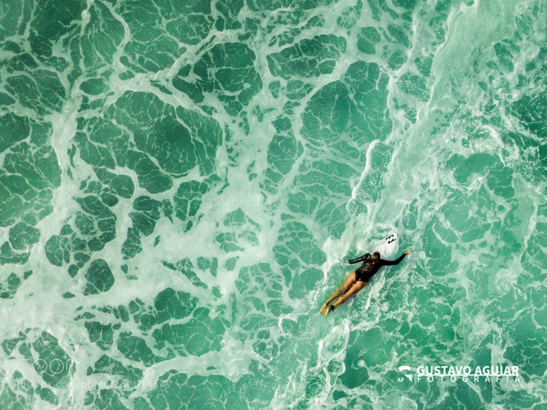DJI FC220 sample photo. Summer games - surfing photography