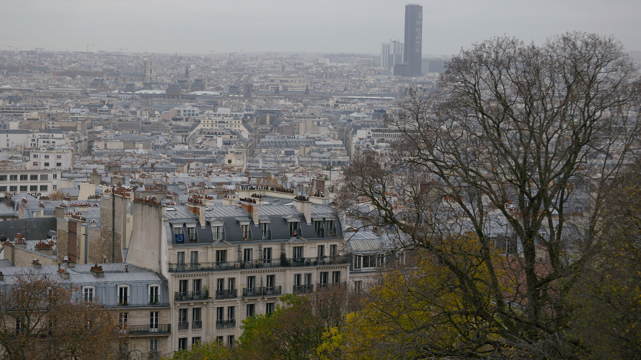 Nikon D3300 sample photo. Depuis montmartre photography