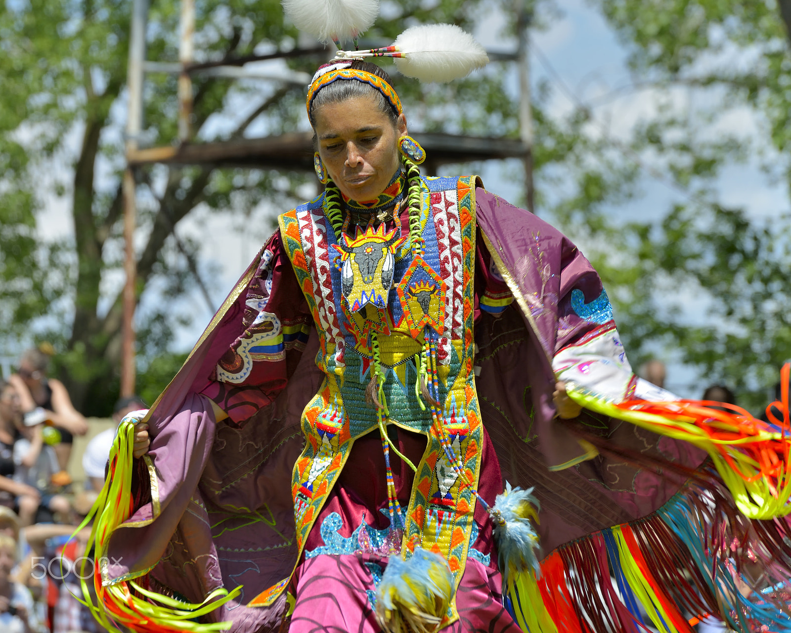 Nikon AF-S Nikkor 70-200mm F2.8G ED VR II sample photo. Kahnawake pow wow photography