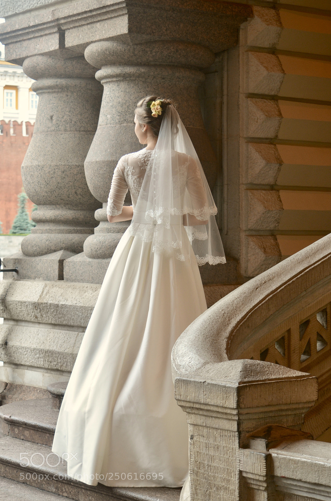 Nikon D5100 sample photo. Bride at red square photography