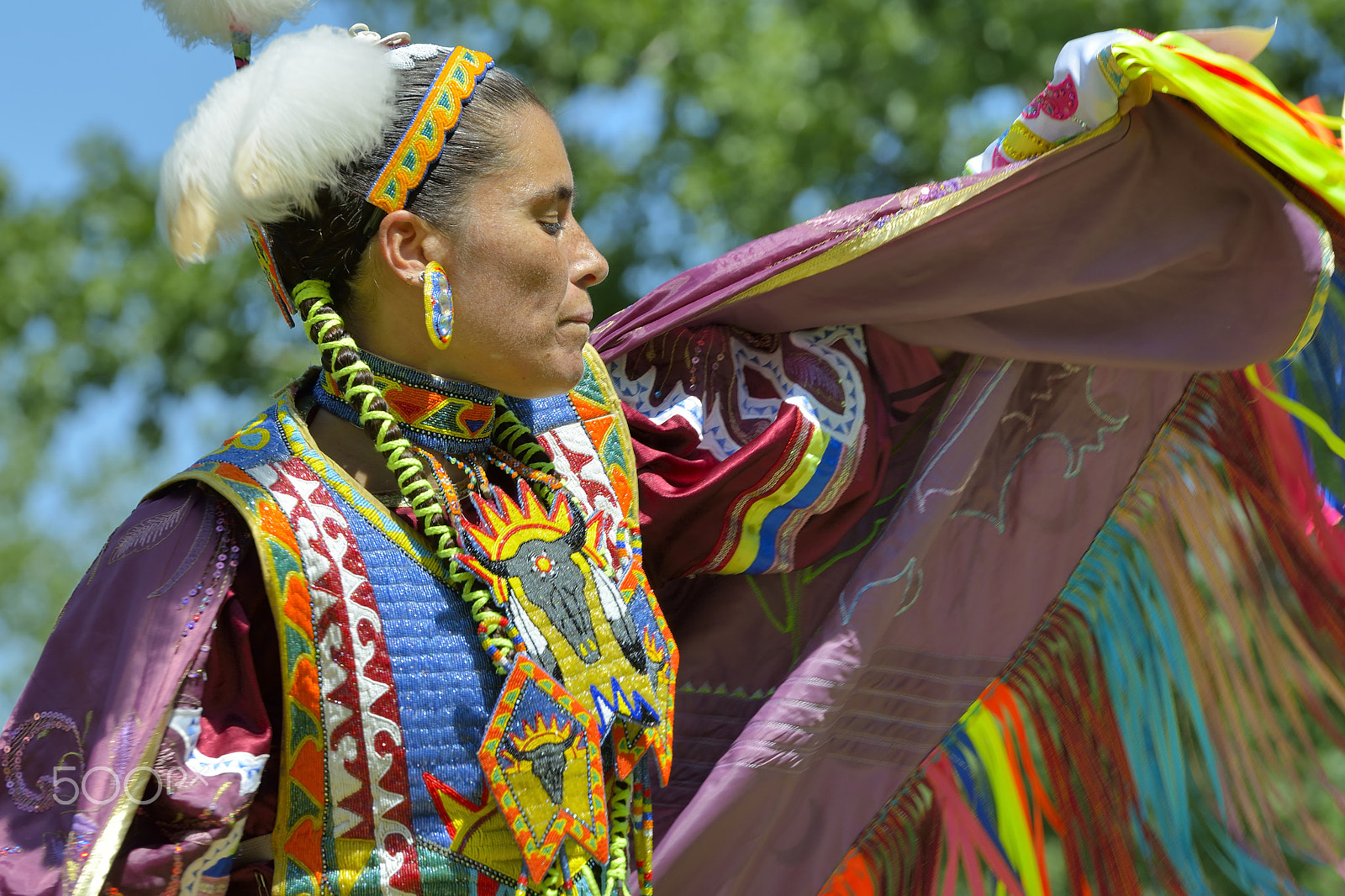 Nikon AF-S Nikkor 70-200mm F2.8G ED VR II sample photo. Kahnawake pow wow photography