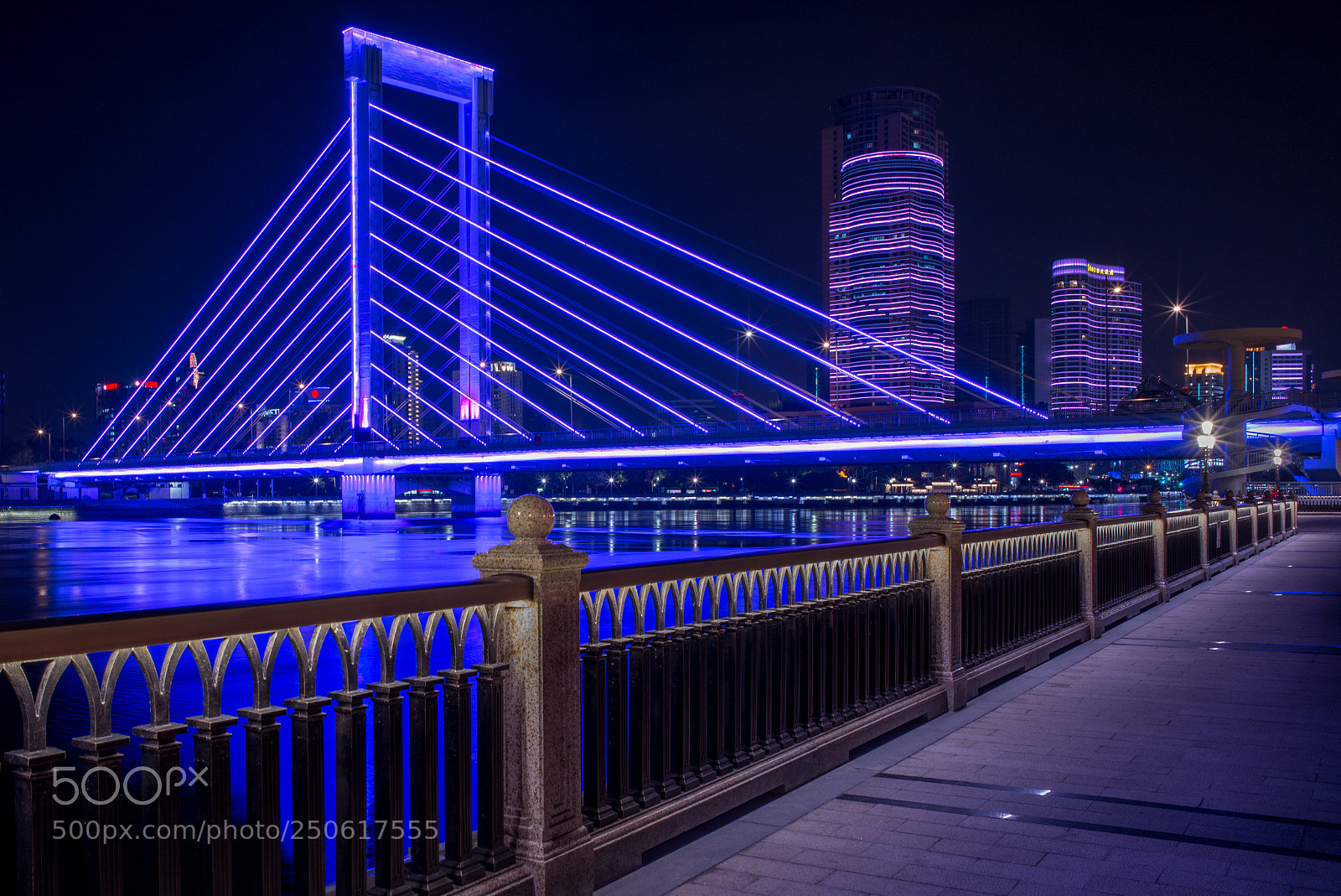 Leica M (Typ 240) sample photo. Ningbo bridge at night photography