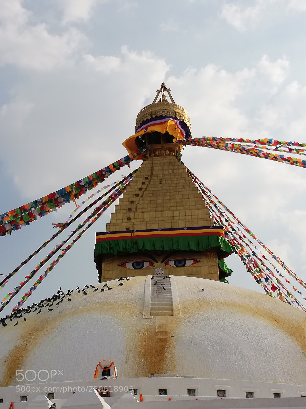 HUAWEI nova 2i sample photo. Boudhanath stupa photography